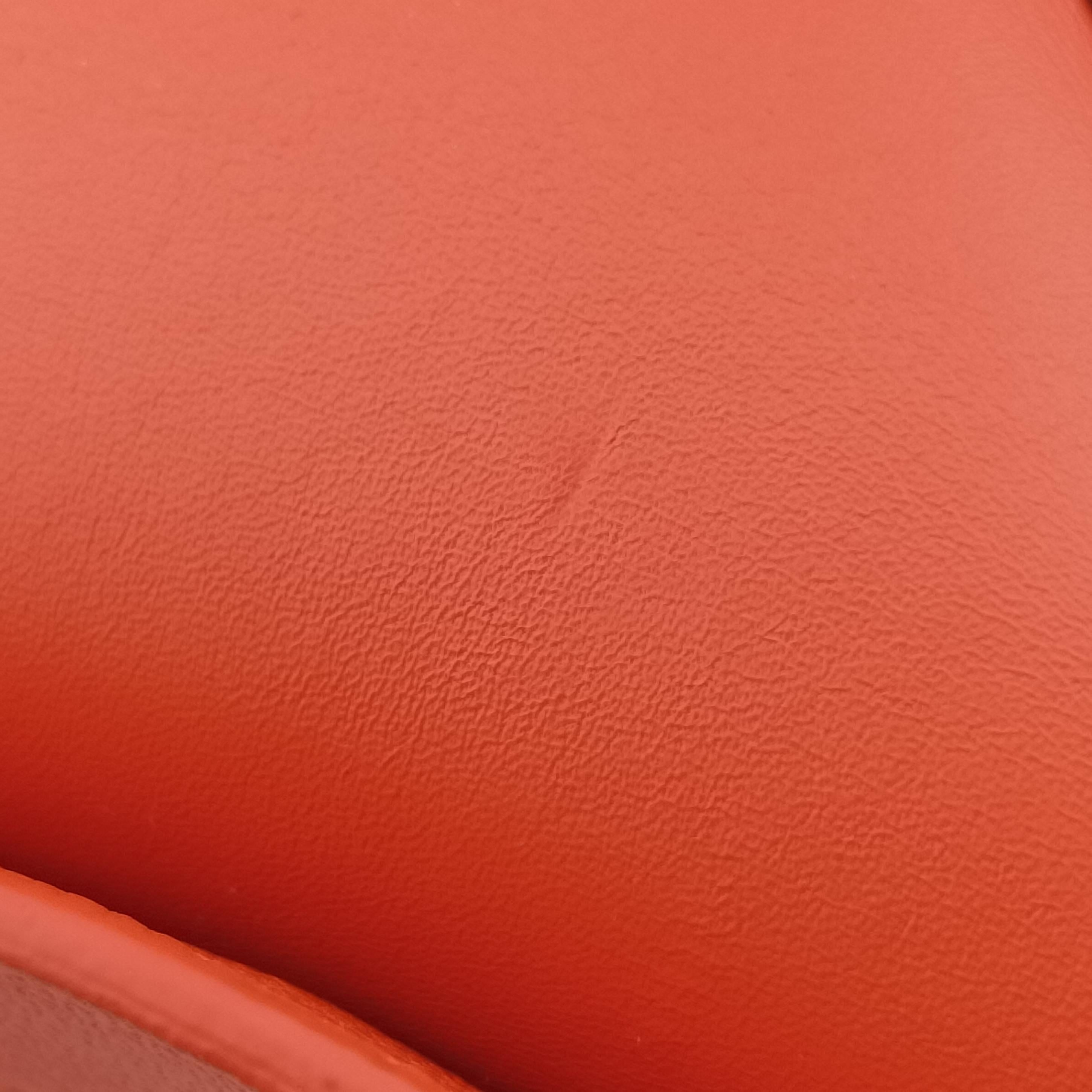 Pre-owned Loewe Luna Orange leather  shoulderbag | stylenewstar