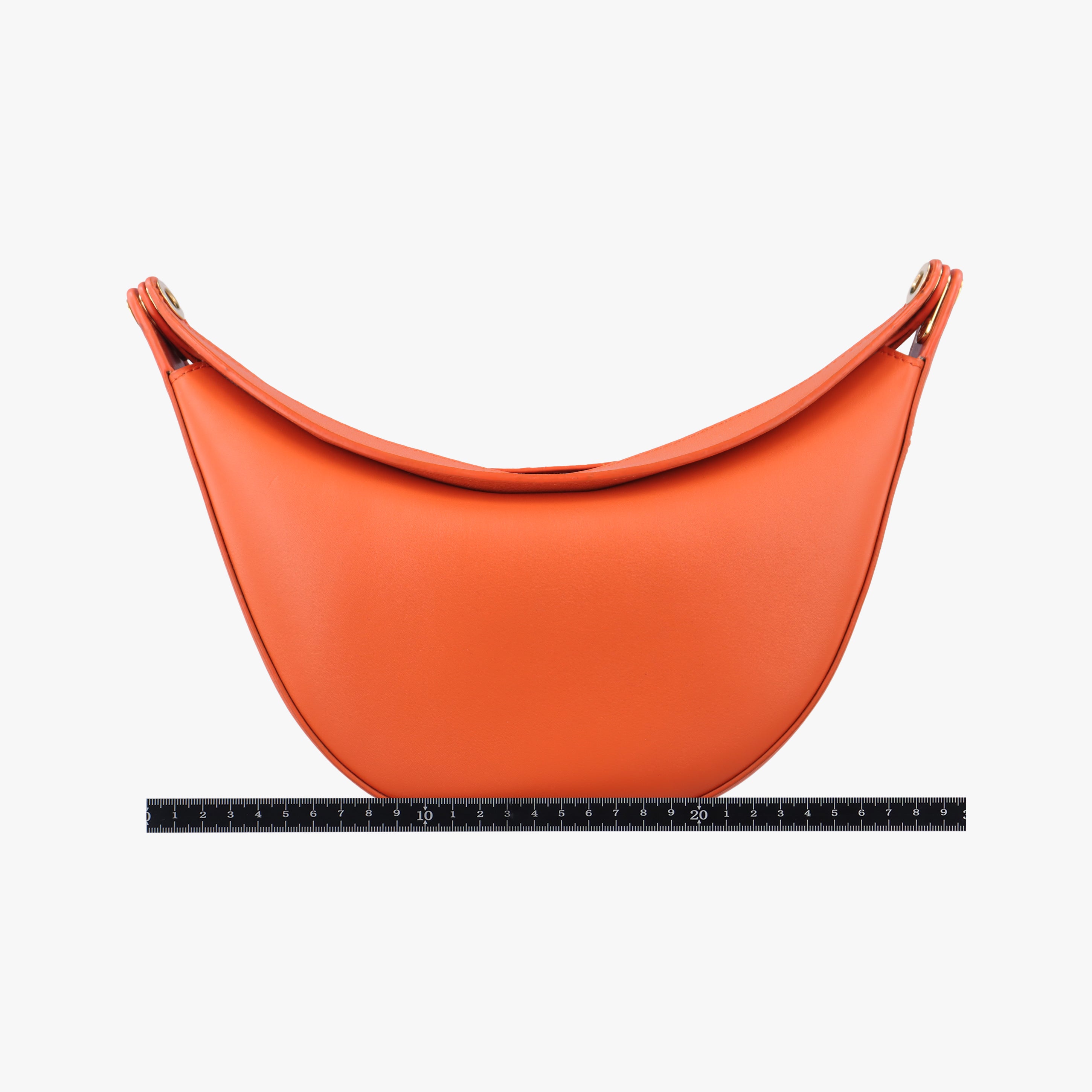 Pre-owned Loewe Luna Orange leather  shoulderbag | stylenewstar