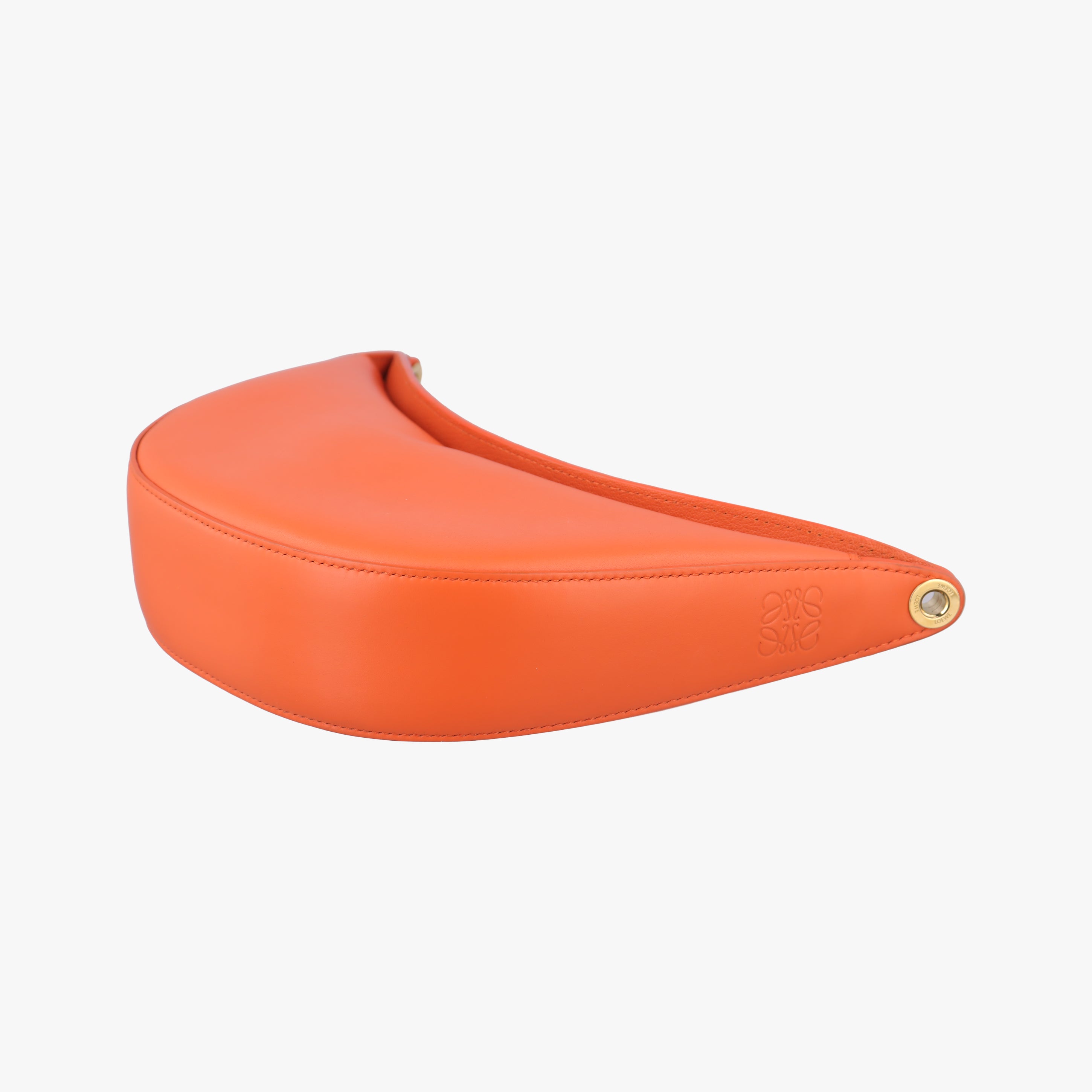 Pre-owned Loewe Luna Orange leather  shoulderbag | stylenewstar