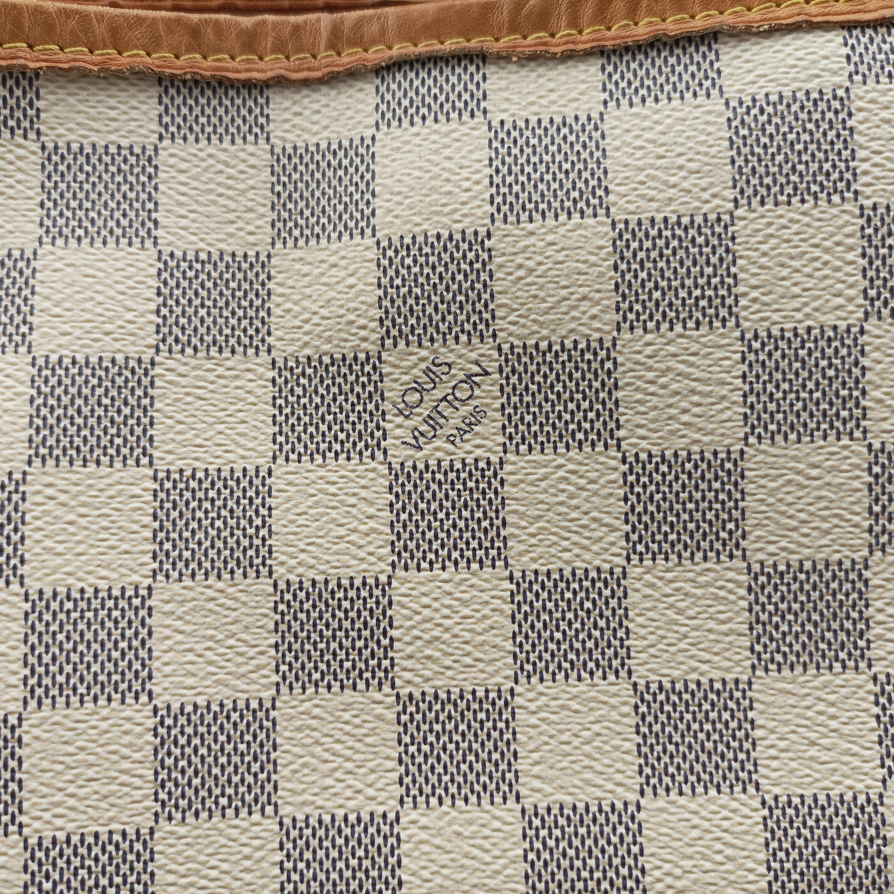 Pre-owned Louis Vuitton DELIGHTFUL PM Azur Damier Canvas N41447 handbag | stylenewstar