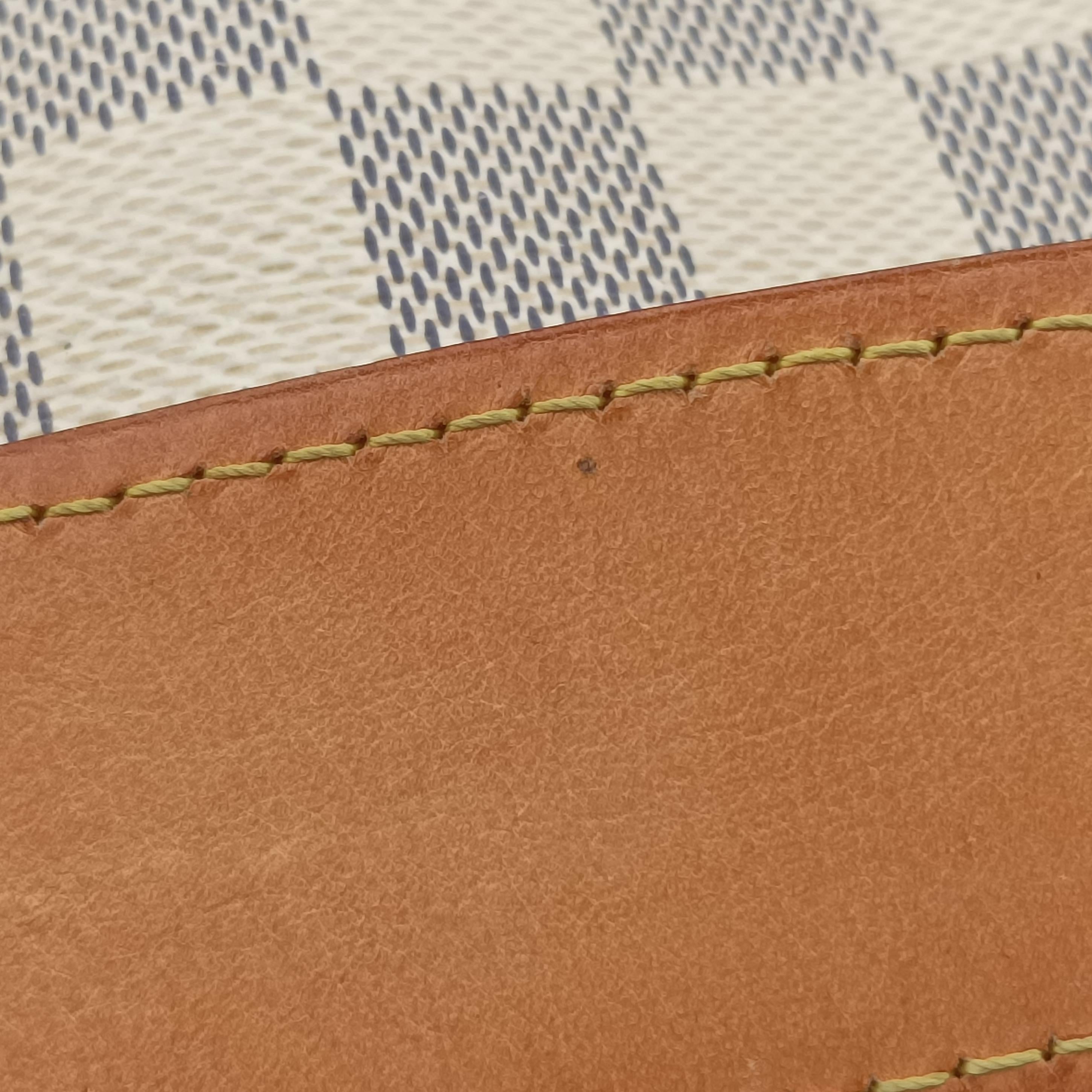 Pre-owned Louis Vuitton DELIGHTFUL PM Azur Damier Canvas N41447 handbag | stylenewstar