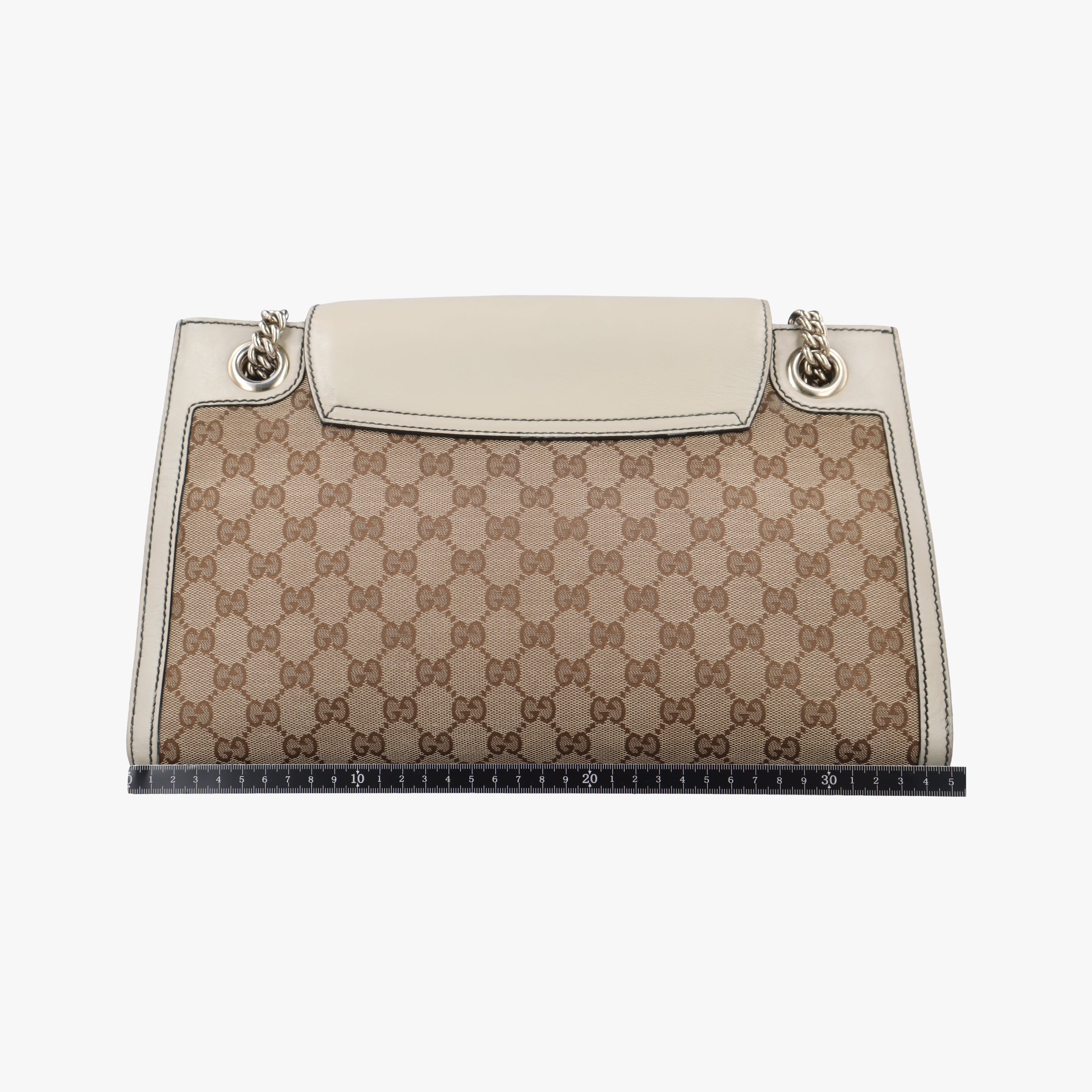 Vintage Gucci Emily Beige×White canvas×leather 295403 shoulderbag | stylenewstar