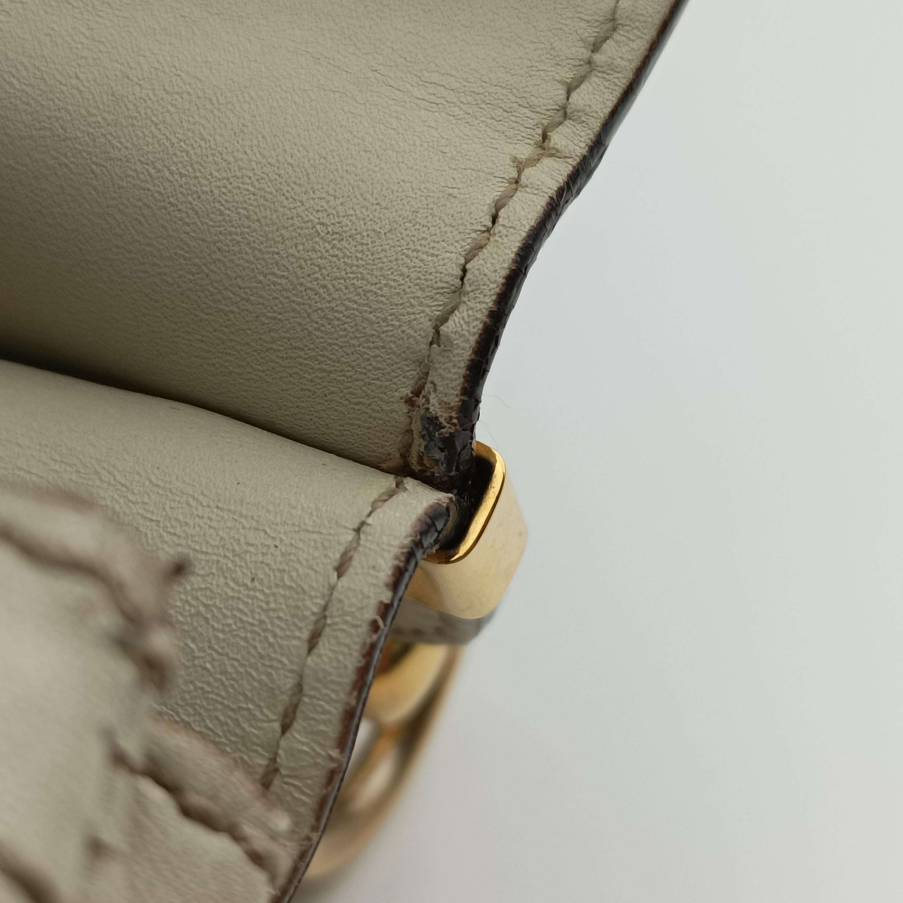 Pre-owned Gucci Bamboo Top Handle White Leather 159067 shoulderbag | stylenewstar