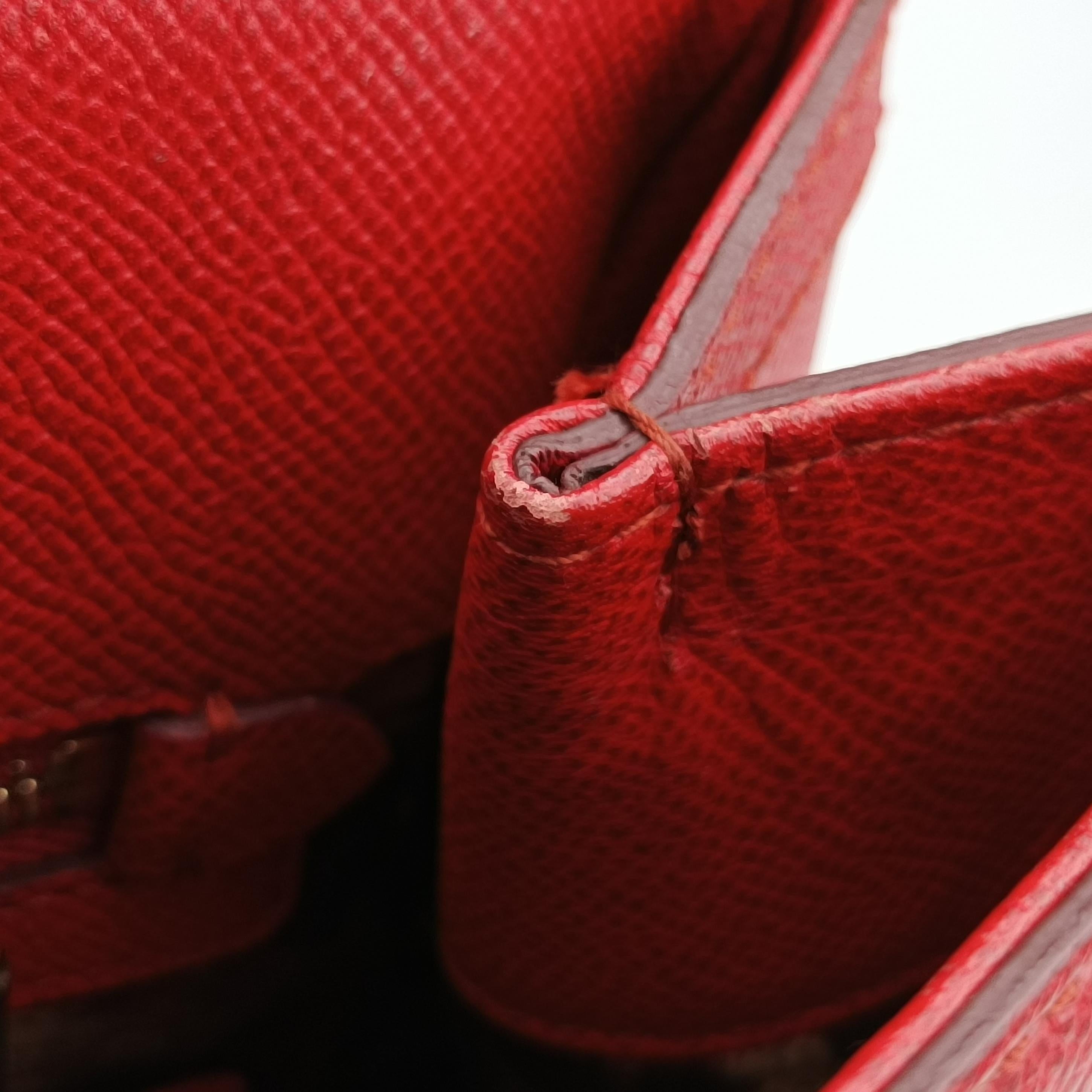 Secondhand Dolce & Gabbana SICILY Red Leather  handbag | stylenewstar