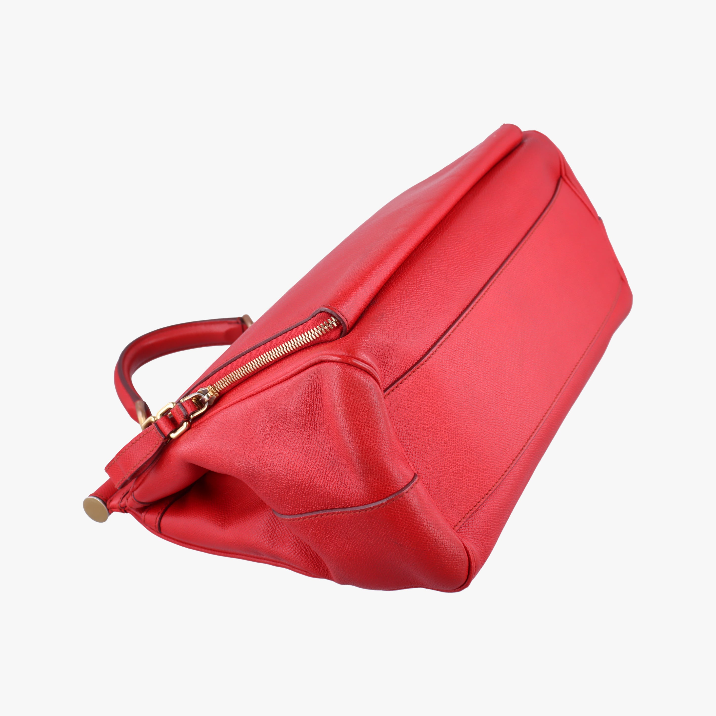 Secondhand Dolce & Gabbana SICILY Red Leather  handbag | stylenewstar