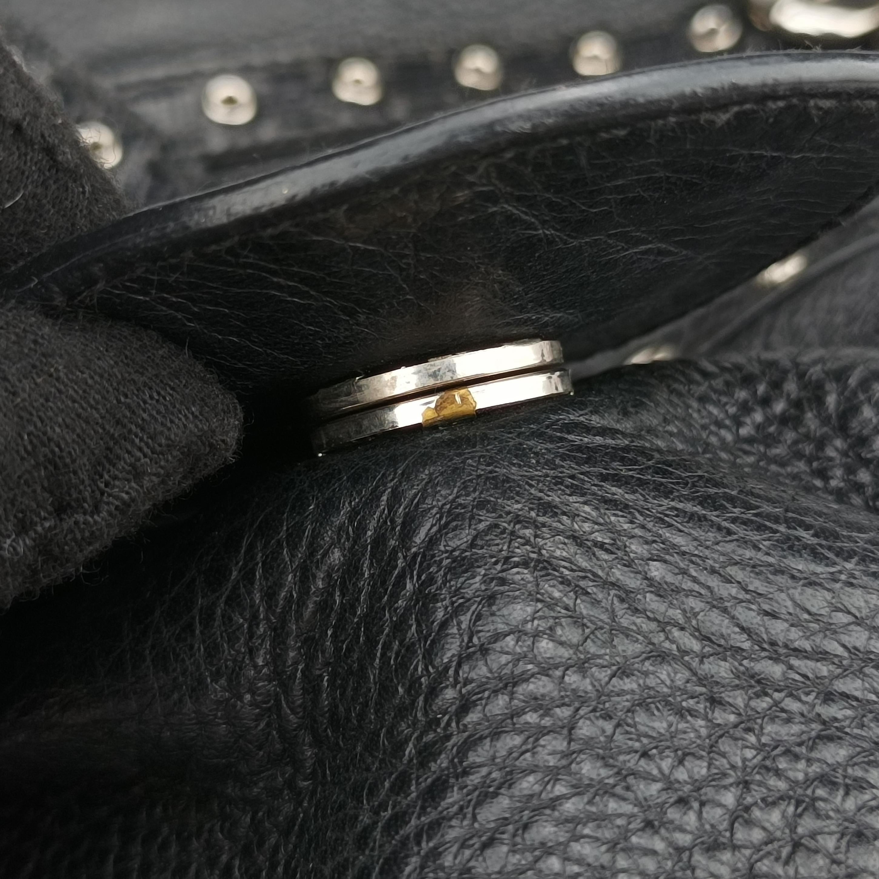 Pre-owned Christian Dior Savane Black Leather  handbag | stylenewstar