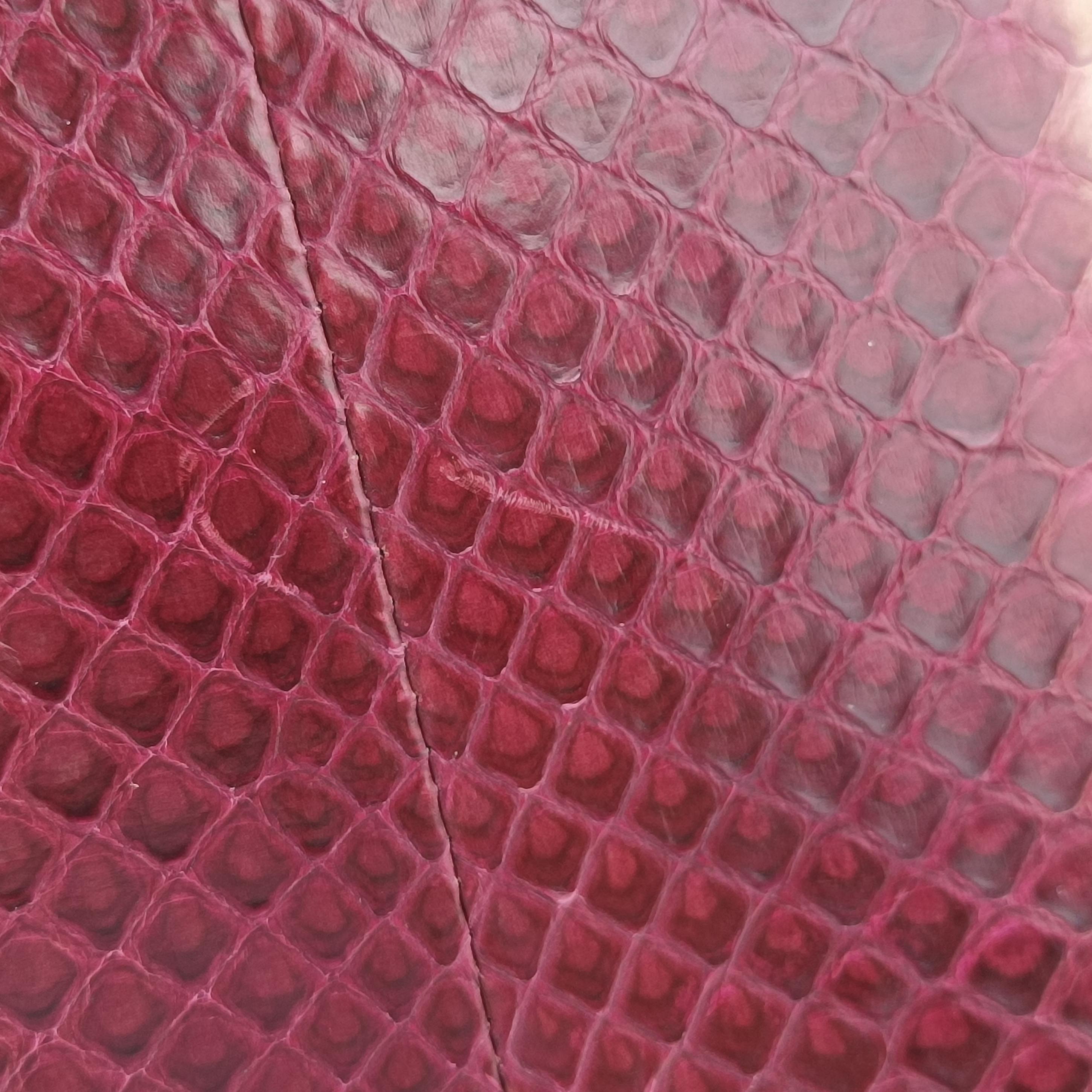 Pre-owned Christian Dior Lady Dior Pink×Multicolour snakeskin  shoulderbag | stylenewstar