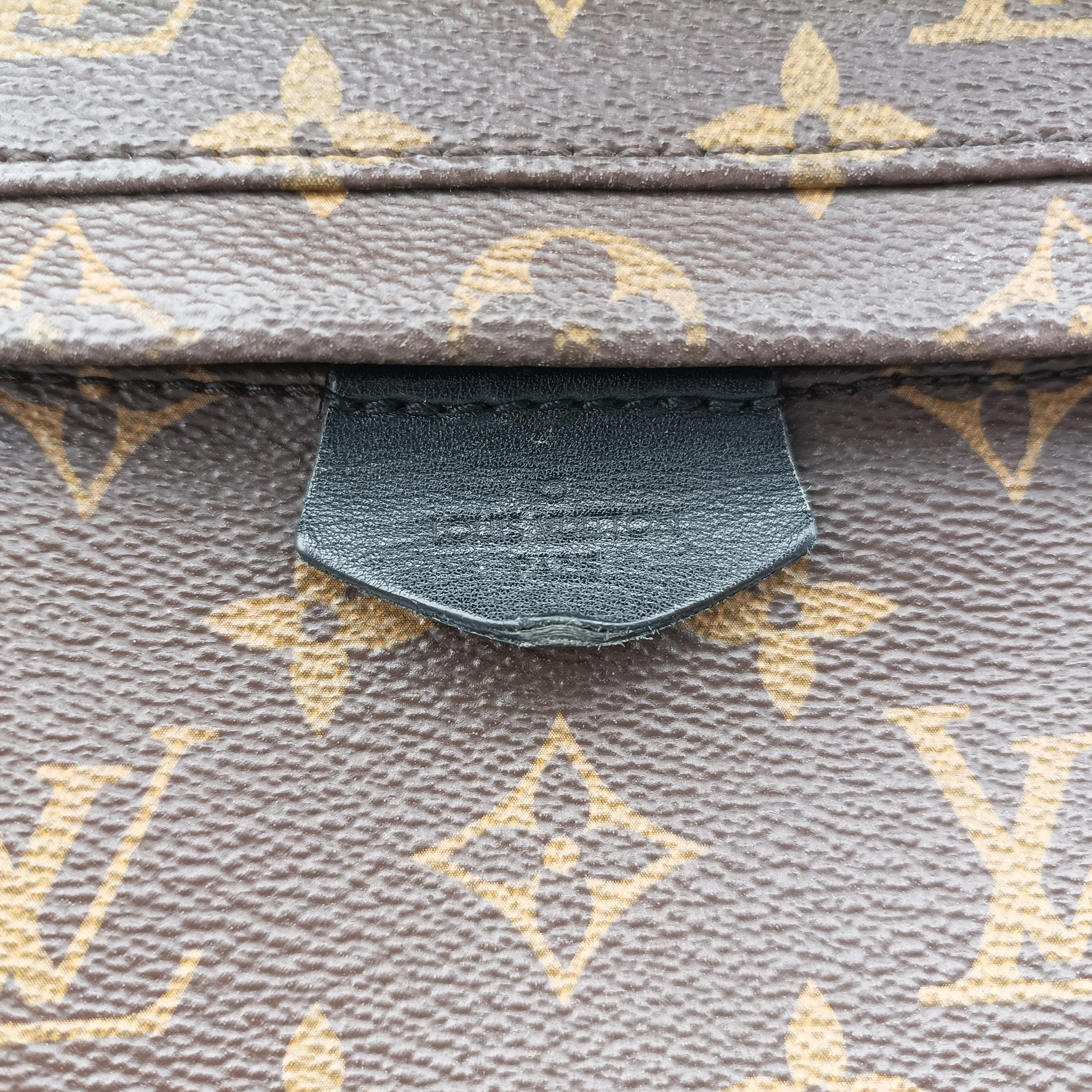 Pre-owned Louis Vuitton Palm Springs Backpack PM Monogram x Noir Monogram Canvas M41560 backpack/rucksack | stylenewstar