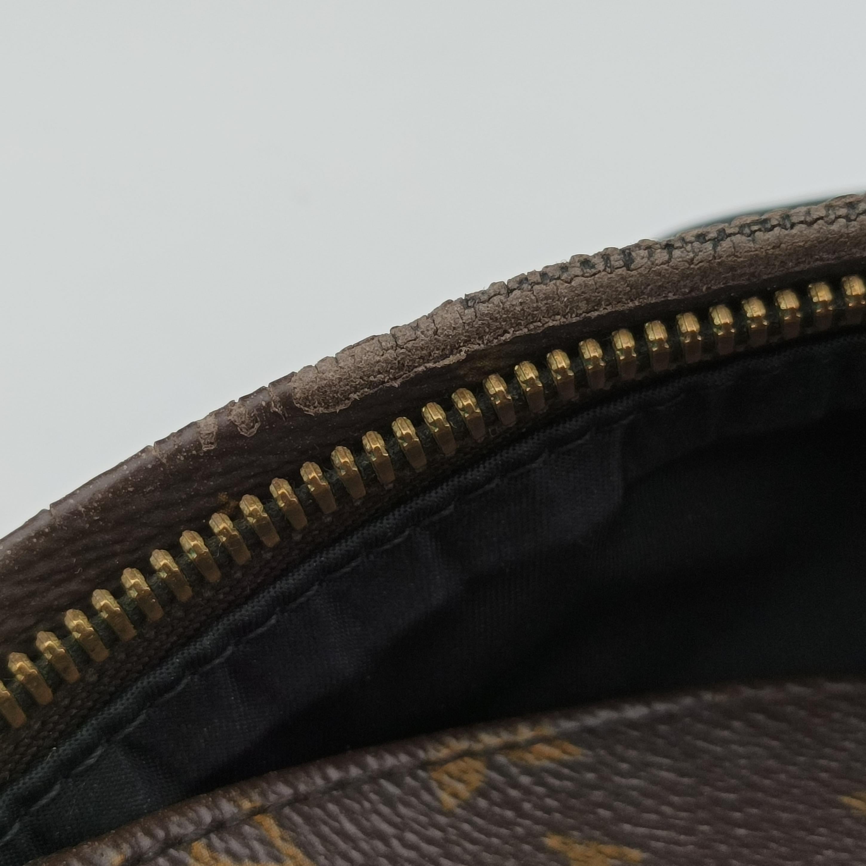 Pre-owned Louis Vuitton Palm Springs Backpack PM Monogram x Noir Monogram Canvas M41560 backpack/rucksack | stylenewstar