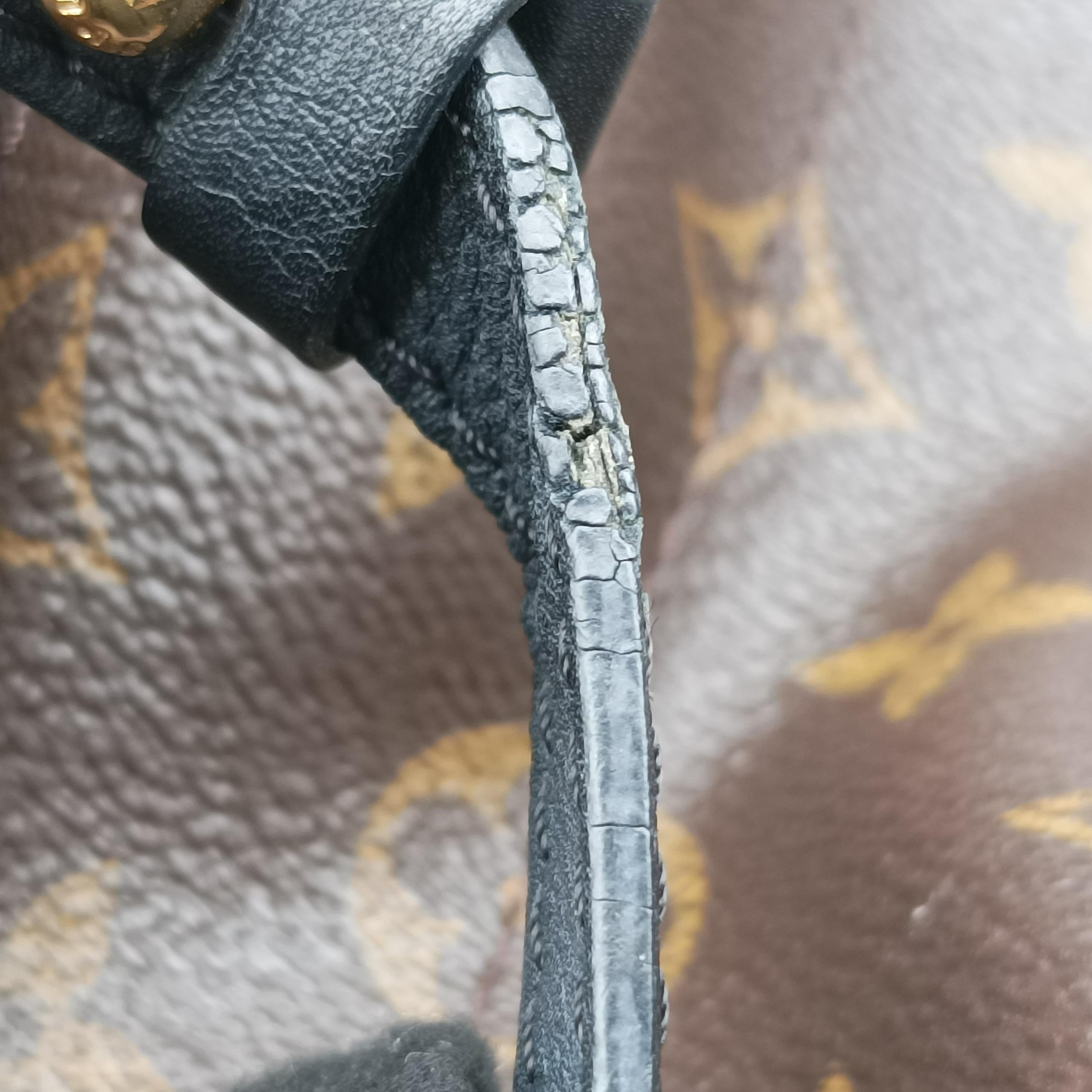 Pre-owned Louis Vuitton Palm Springs Backpack PM Monogram x Noir Monogram Canvas M41560 backpack/rucksack | stylenewstar
