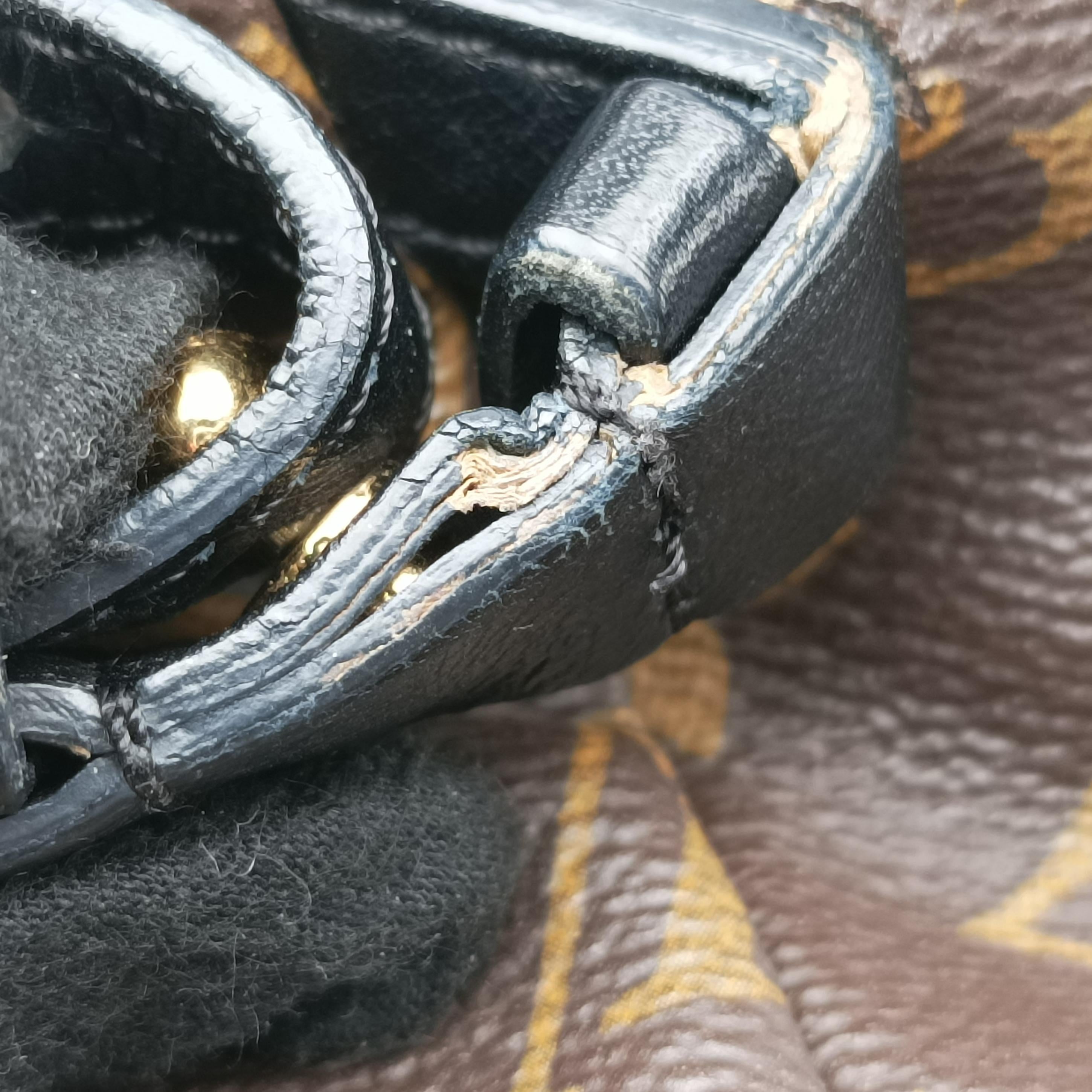 Pre-owned Louis Vuitton Palm Springs Backpack PM Monogram x Noir Monogram Canvas M41560 backpack/rucksack | stylenewstar
