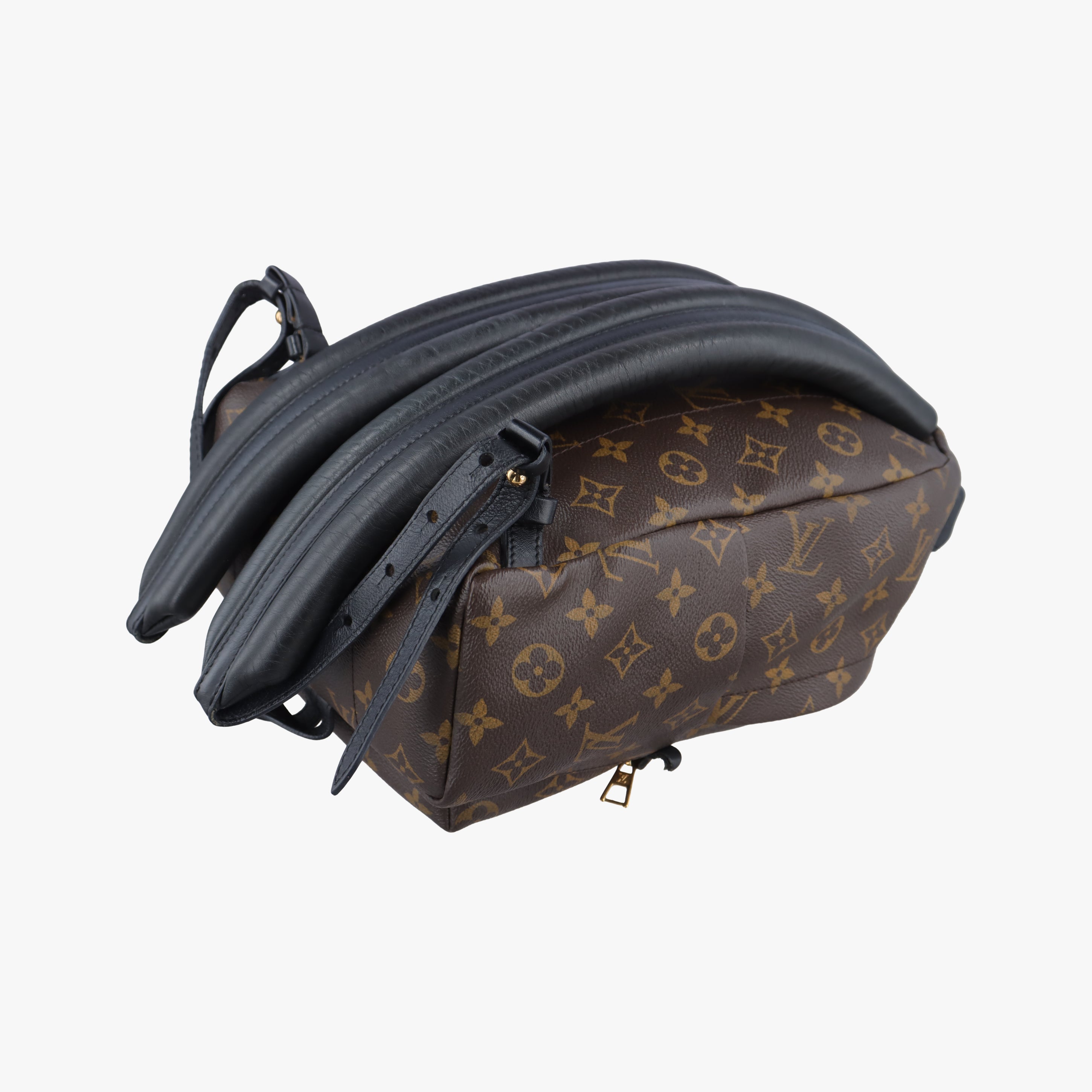 Pre-owned Louis Vuitton Palm Springs Backpack PM Monogram x Noir Monogram Canvas M41560 backpack/rucksack | stylenewstar