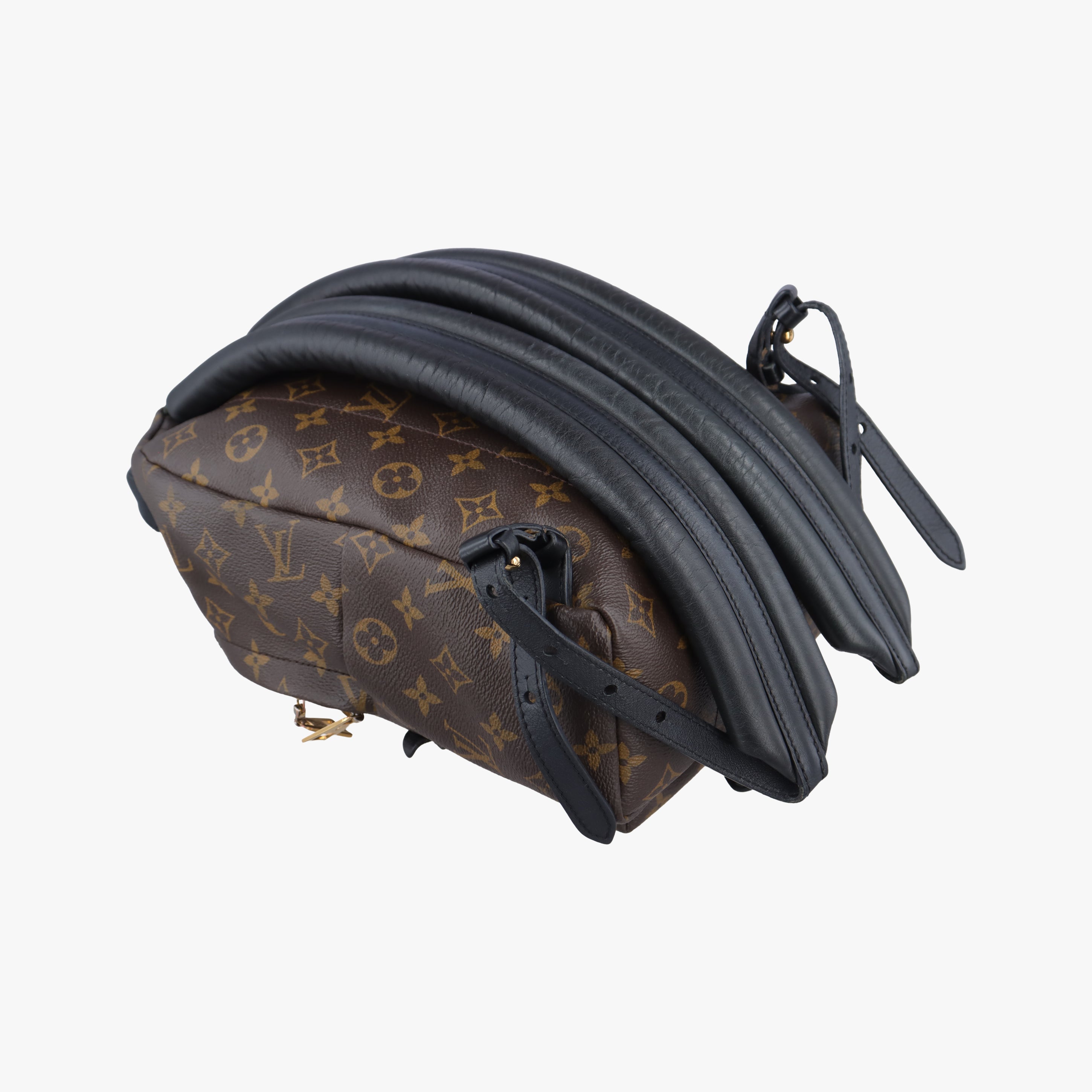Pre-owned Louis Vuitton Palm Springs Backpack PM Monogram x Noir Monogram Canvas M41560 backpack/rucksack | stylenewstar