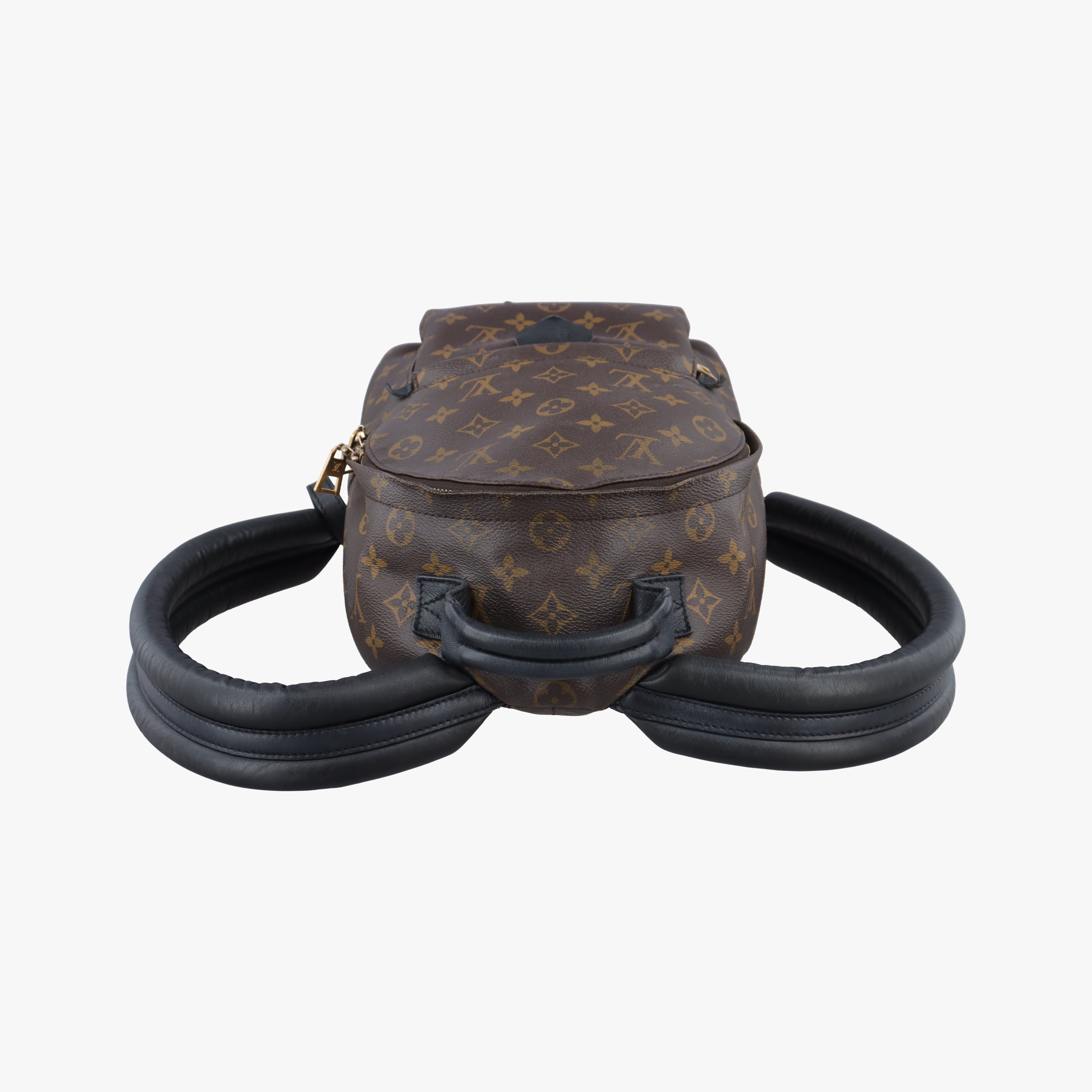 Pre-owned Louis Vuitton Palm Springs Backpack PM Monogram x Noir Monogram Canvas M41560 backpack/rucksack | stylenewstar