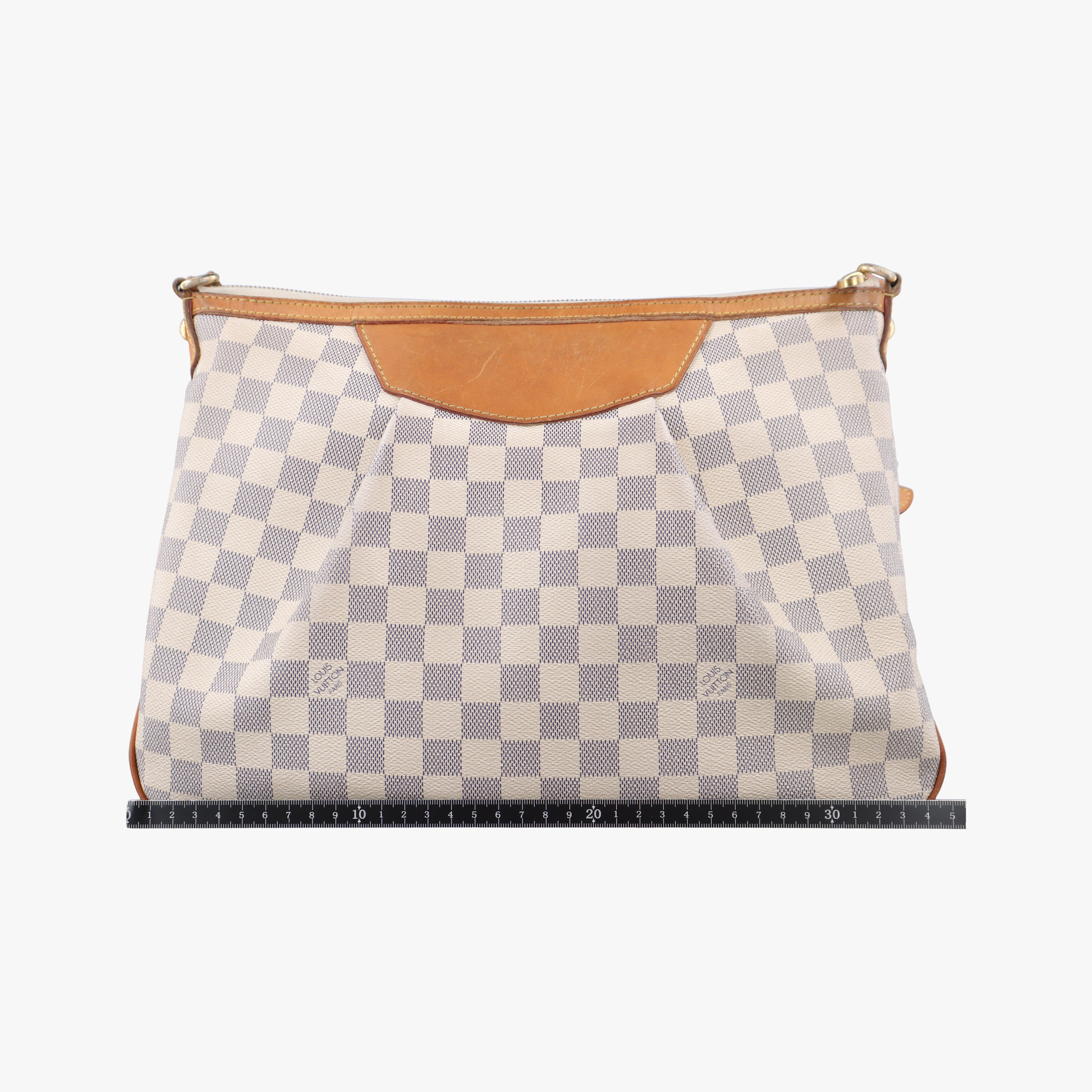 Pre-owned Louis Vuitton SIRACUSA MM Azur Damier Canvas N41112 shoulderbag | stylenewstar