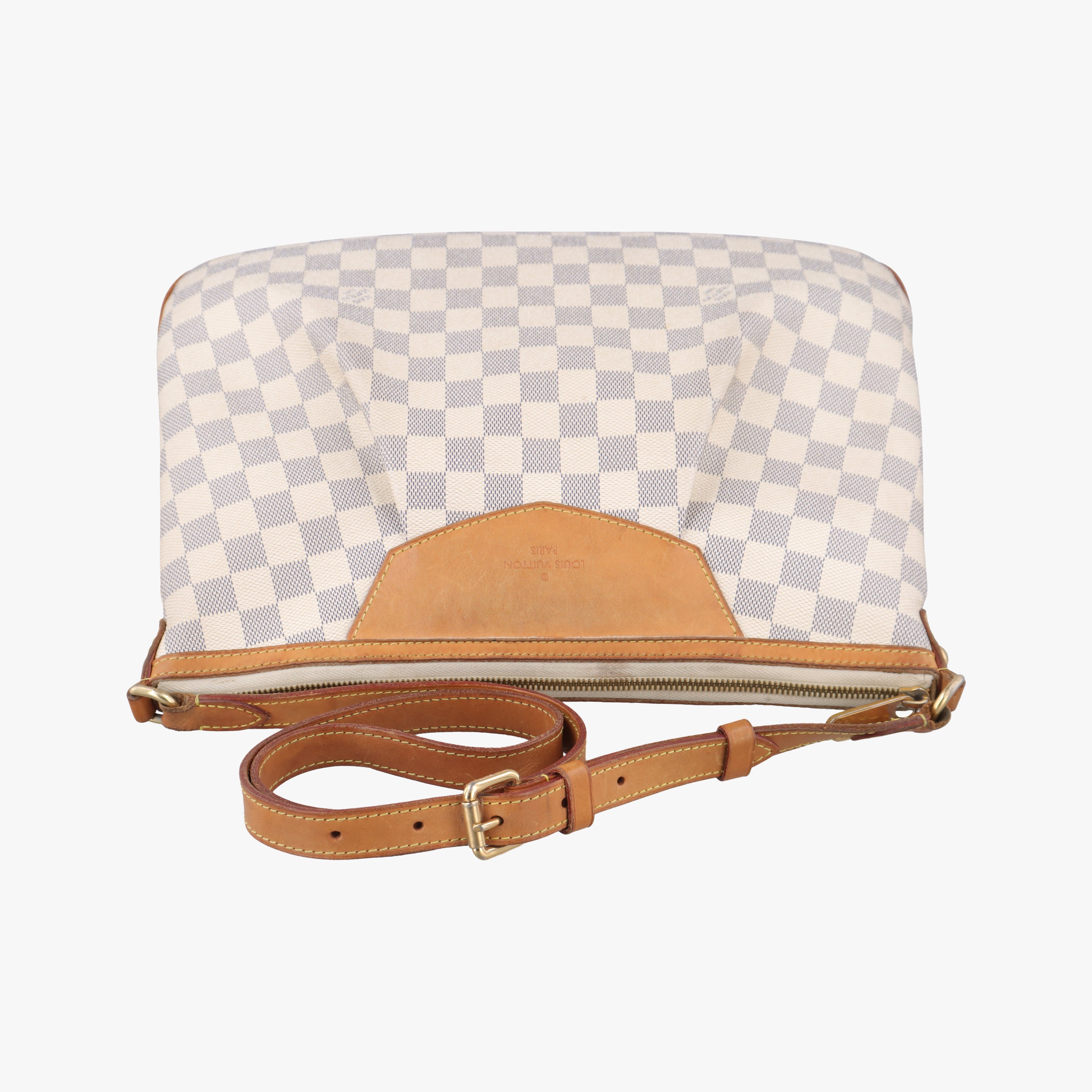 Pre-owned Louis Vuitton SIRACUSA MM Azur Damier Canvas N41112 shoulderbag | stylenewstar