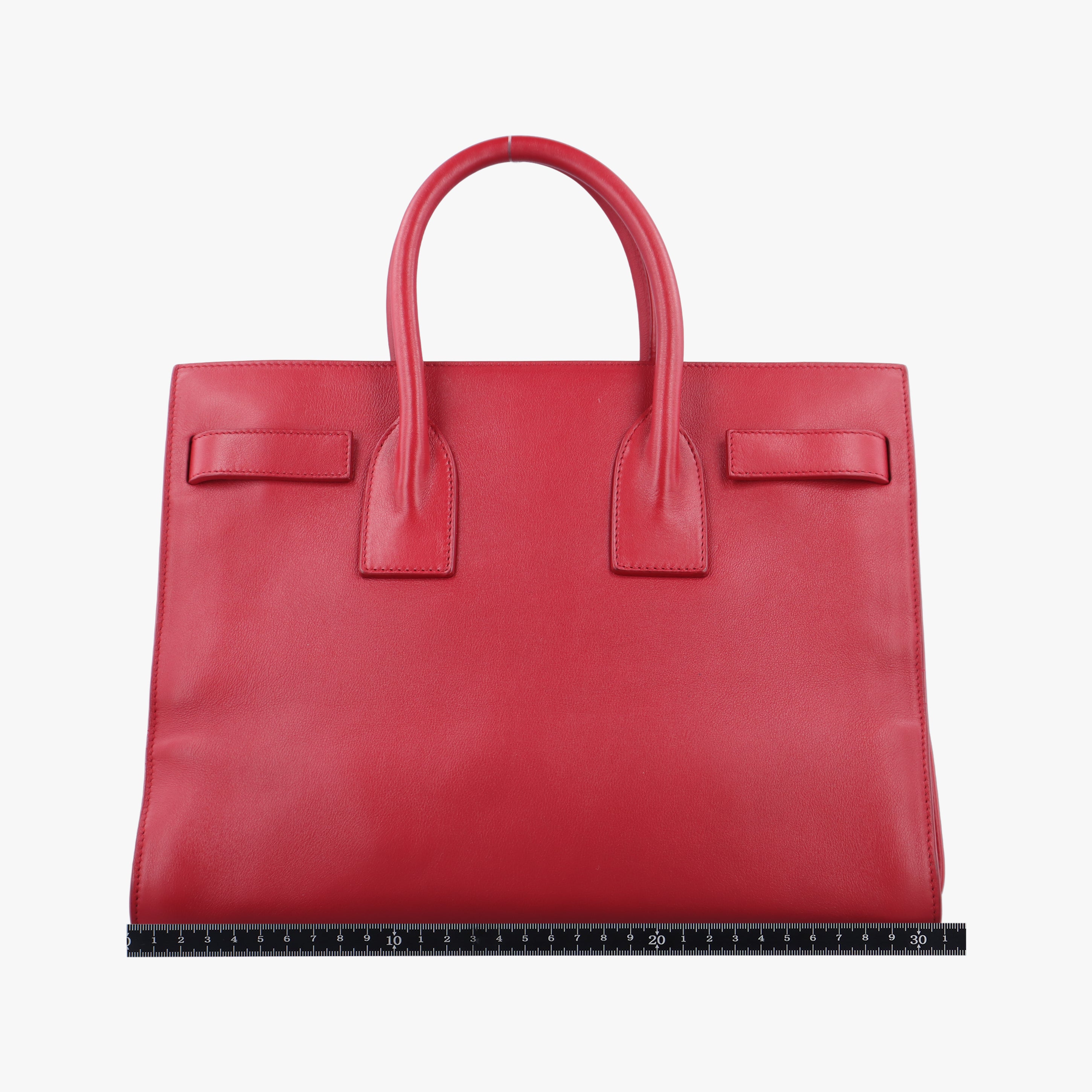 Secondhand Yves Saint Laurent SAC DE JOUR Red Leather 324823 shoulderbag | stylenewstar