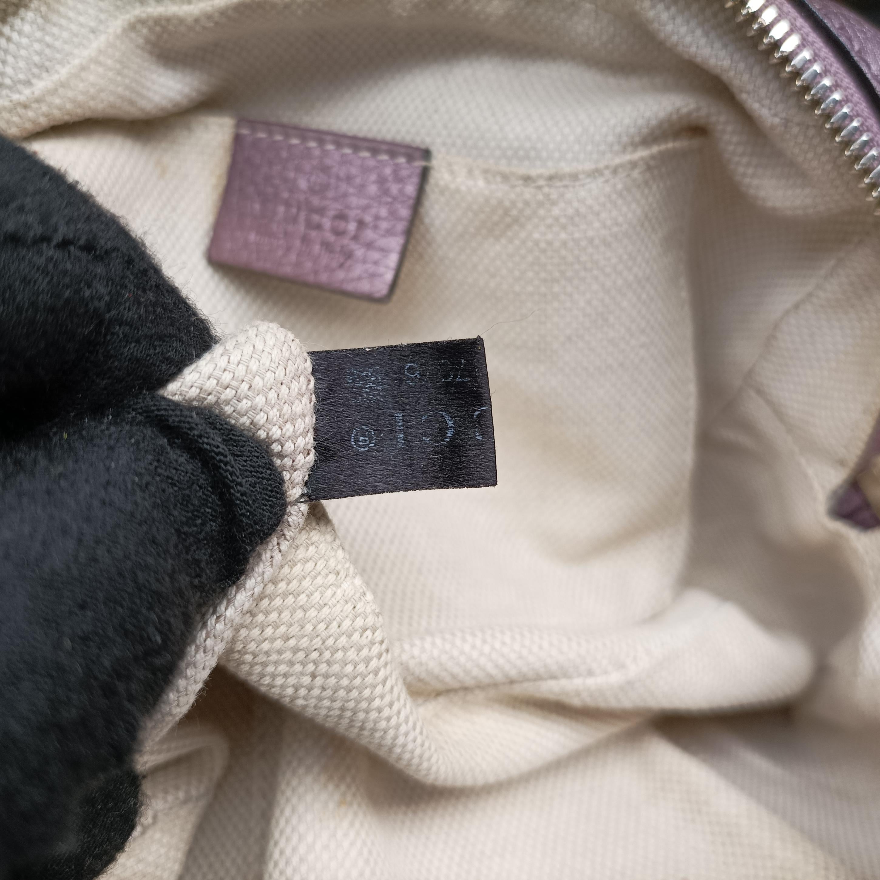 Secondhand Gucci Soho Purple Leather 308364 shoulderbag | stylenewstar