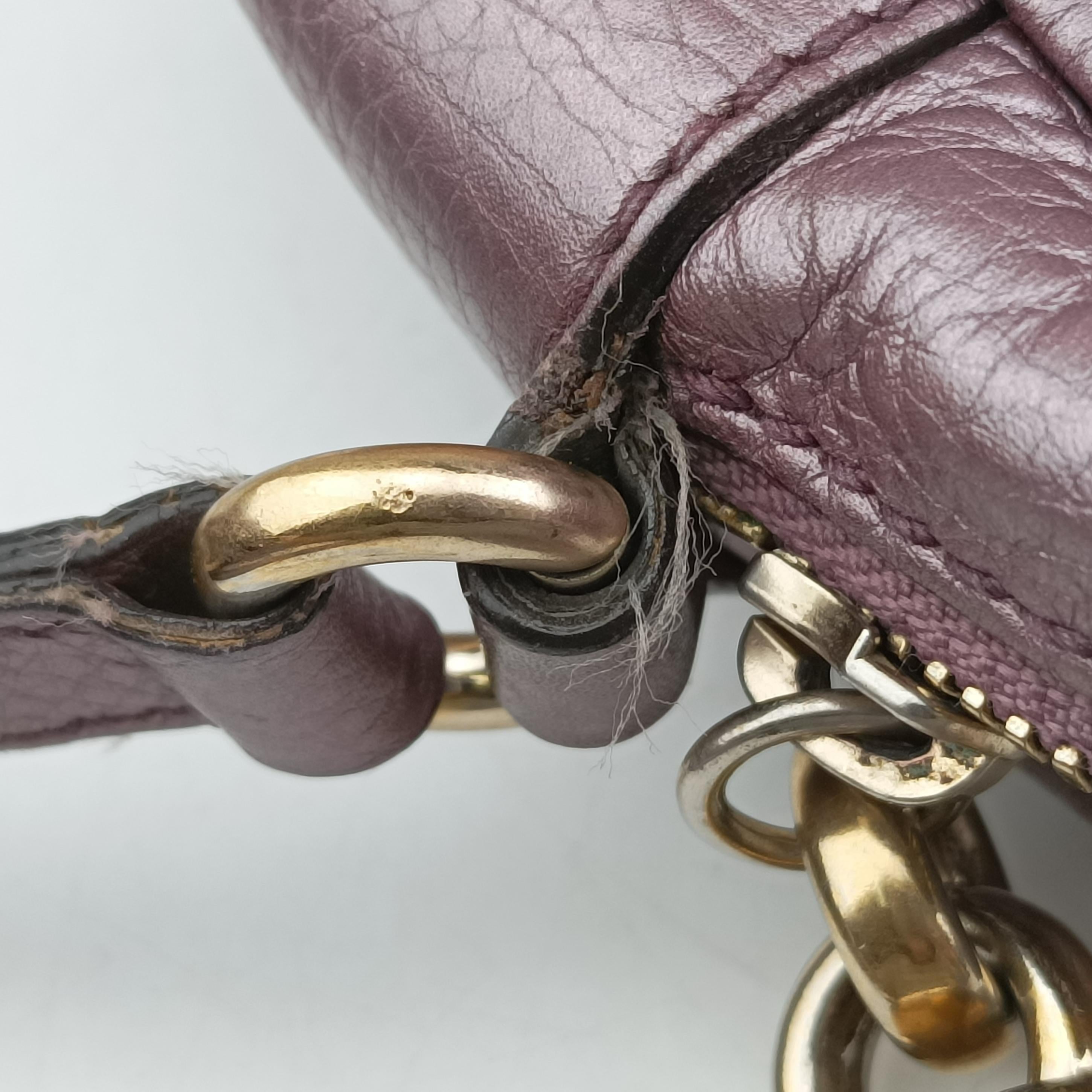 Secondhand Gucci Soho Purple Leather 308364 shoulderbag | stylenewstar