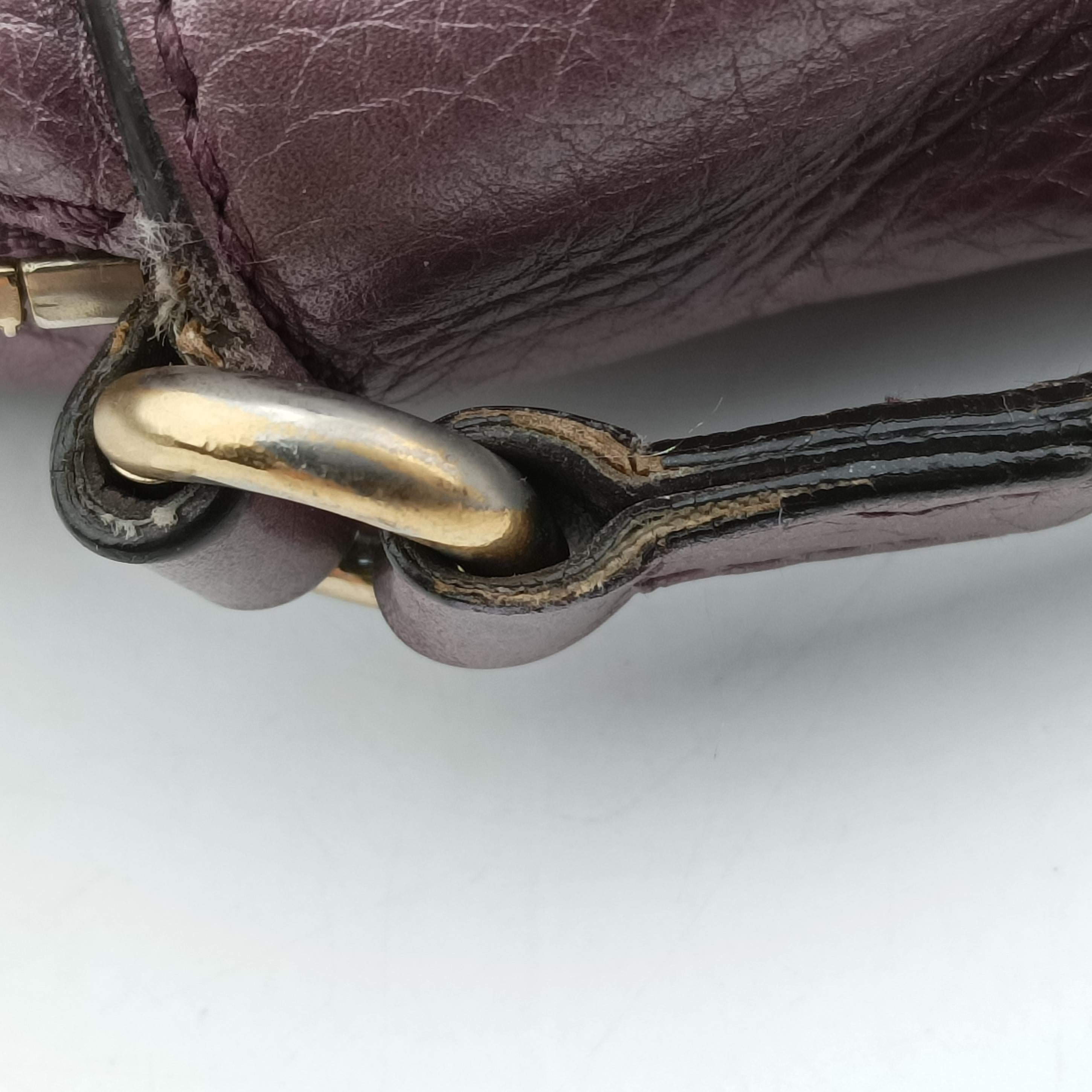 Secondhand Gucci Soho Purple Leather 308364 shoulderbag | stylenewstar