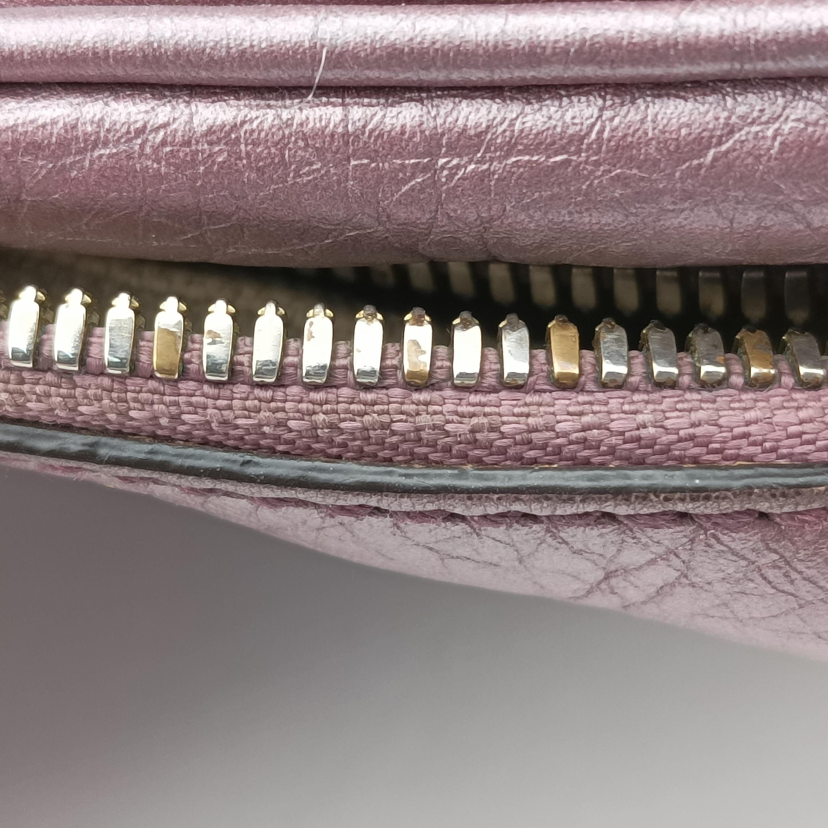 Secondhand Gucci Soho Purple Leather 308364 shoulderbag | stylenewstar
