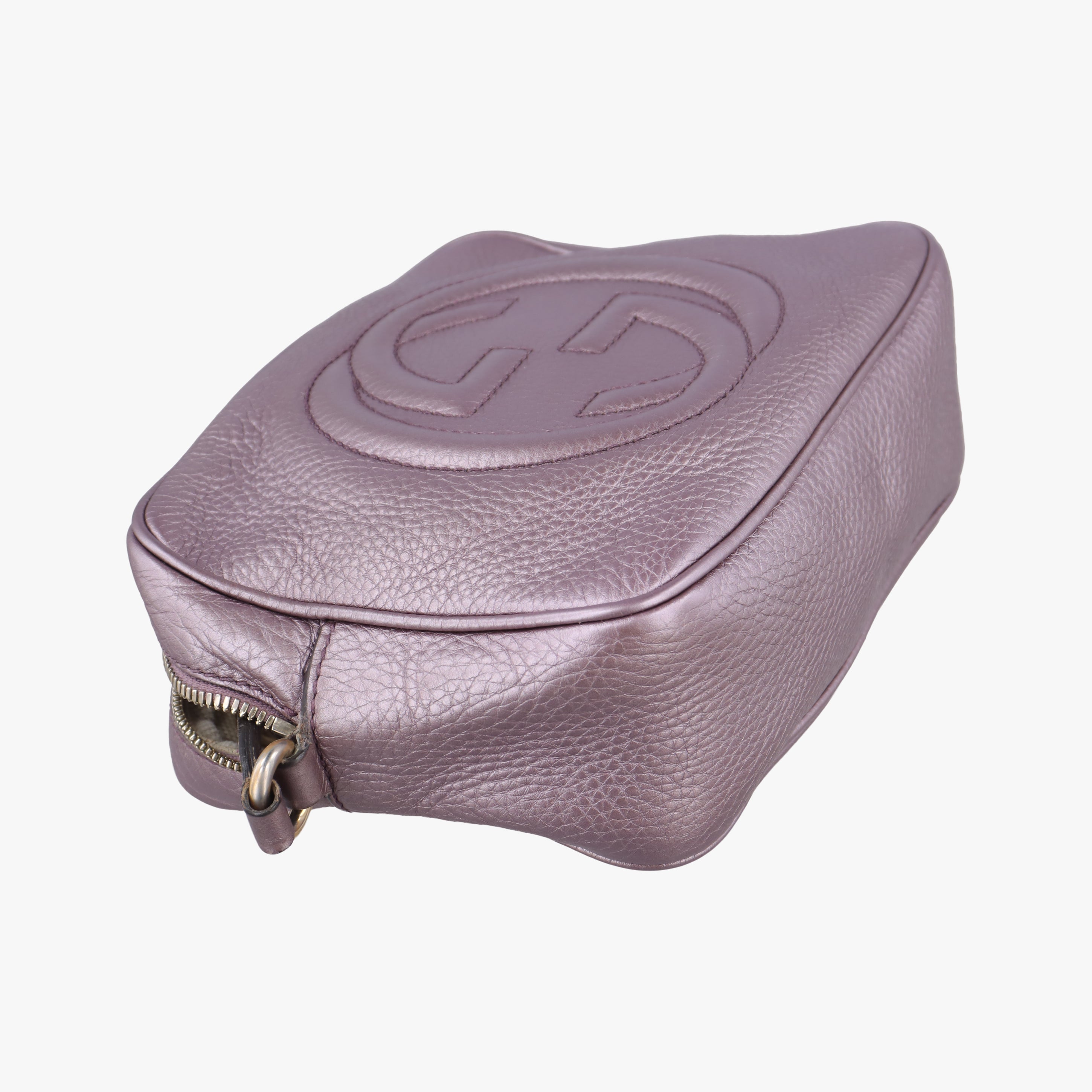 Secondhand Gucci Soho Purple Leather 308364 shoulderbag | stylenewstar