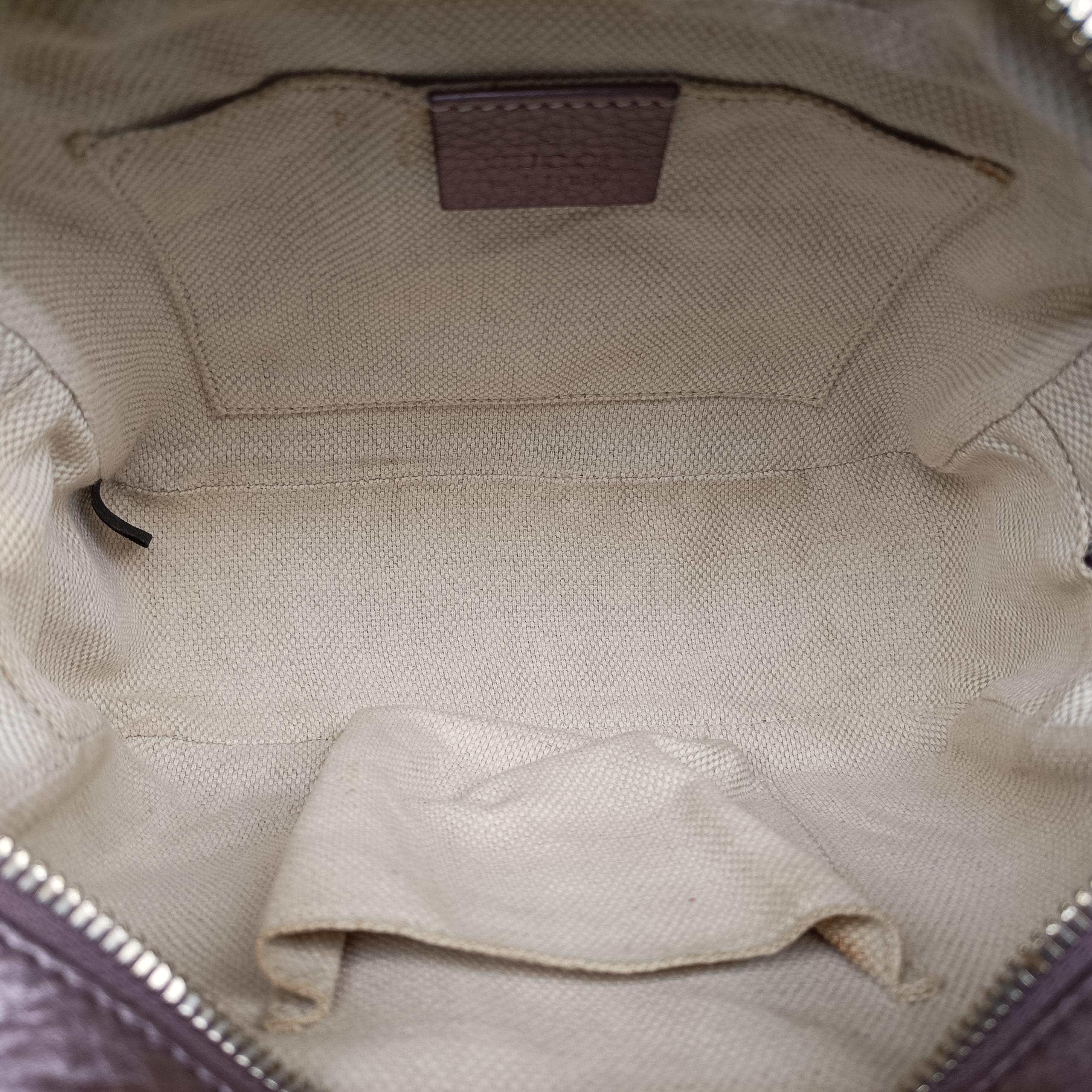 Secondhand Gucci Soho Purple Leather 308364 shoulderbag | stylenewstar