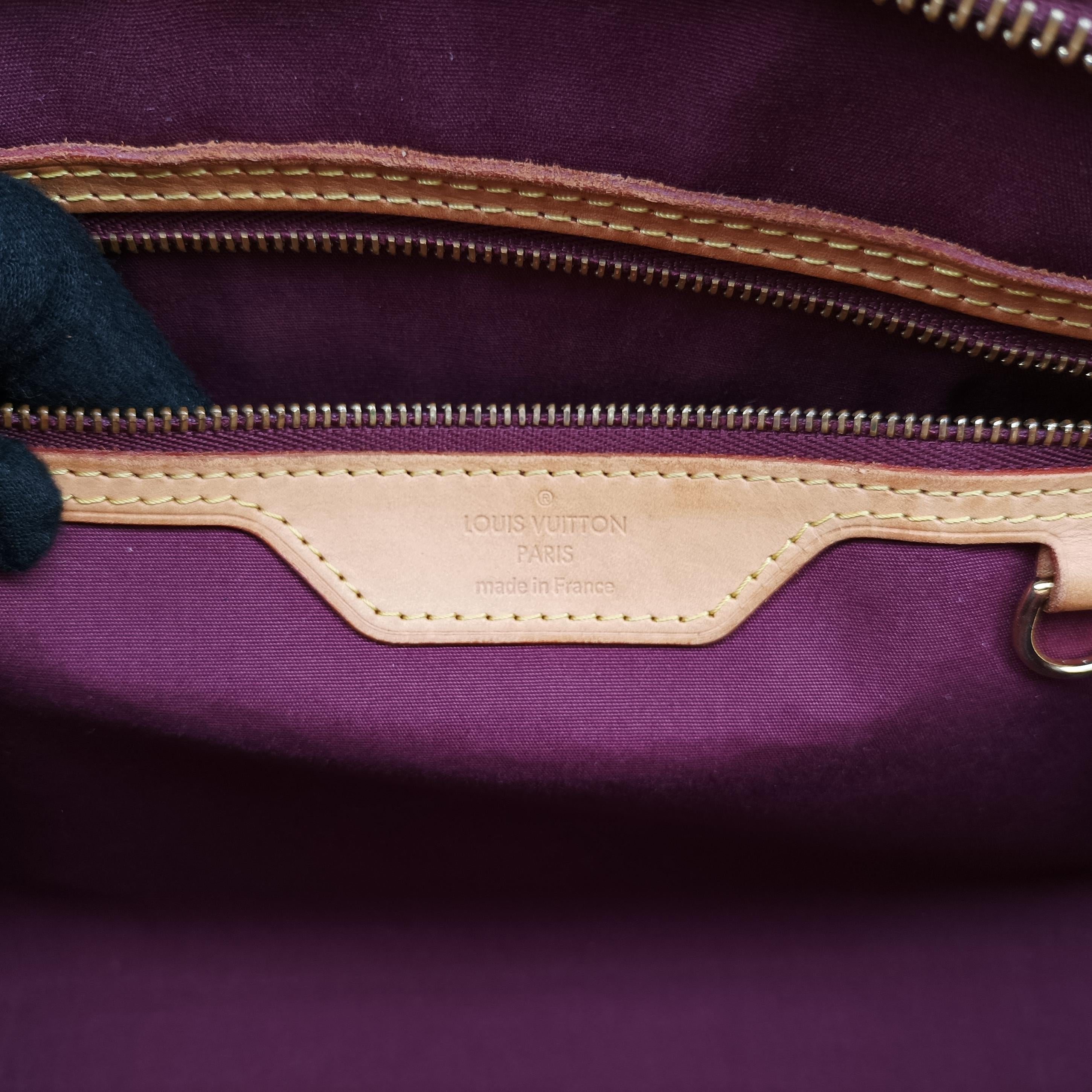 Pre-owned Louis Vuitton Brea MM ROUGE FAUVISTE Vernis M91690 shoulderbag | stylenewstar