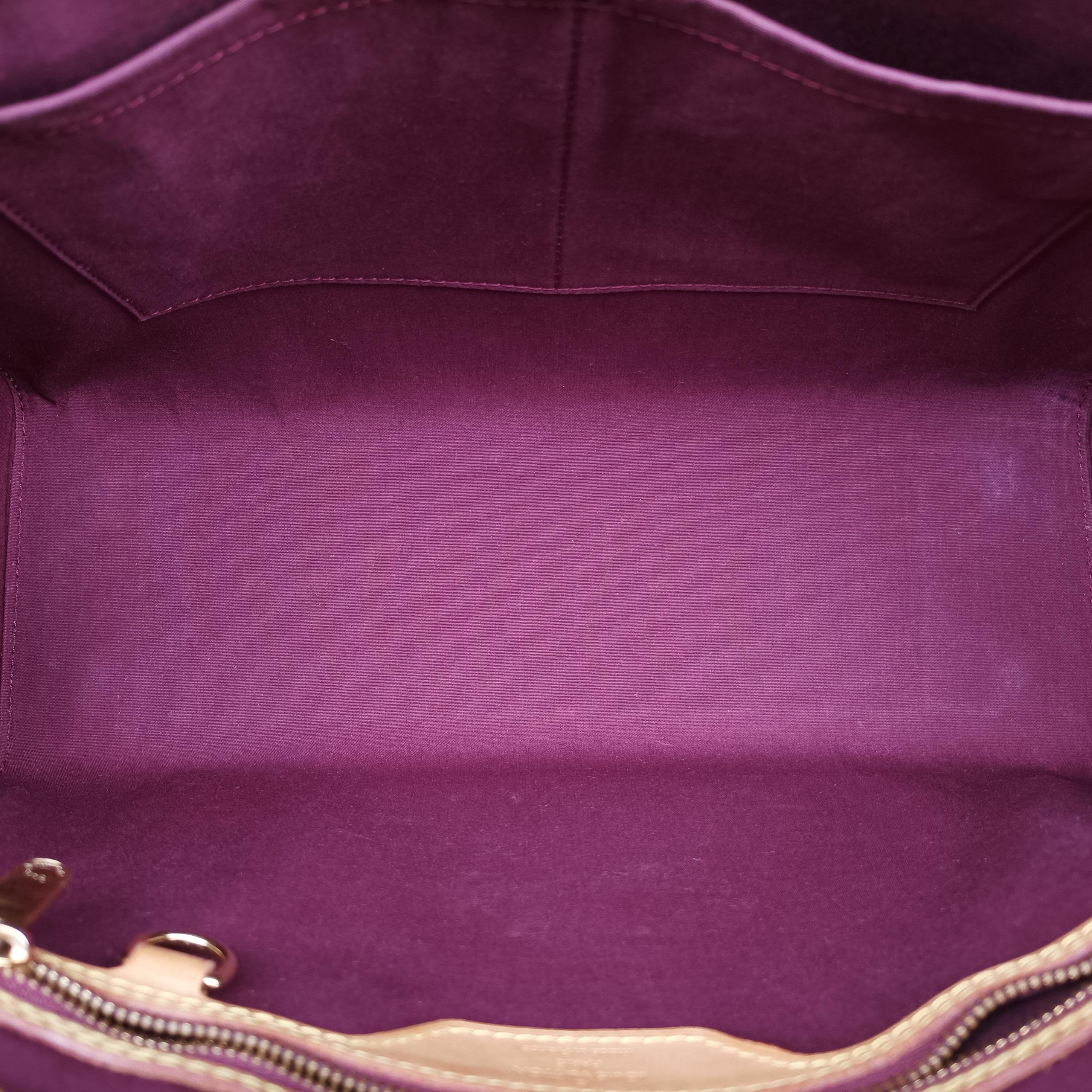 Pre-owned Louis Vuitton Brea MM ROUGE FAUVISTE Vernis M91690 shoulderbag | stylenewstar