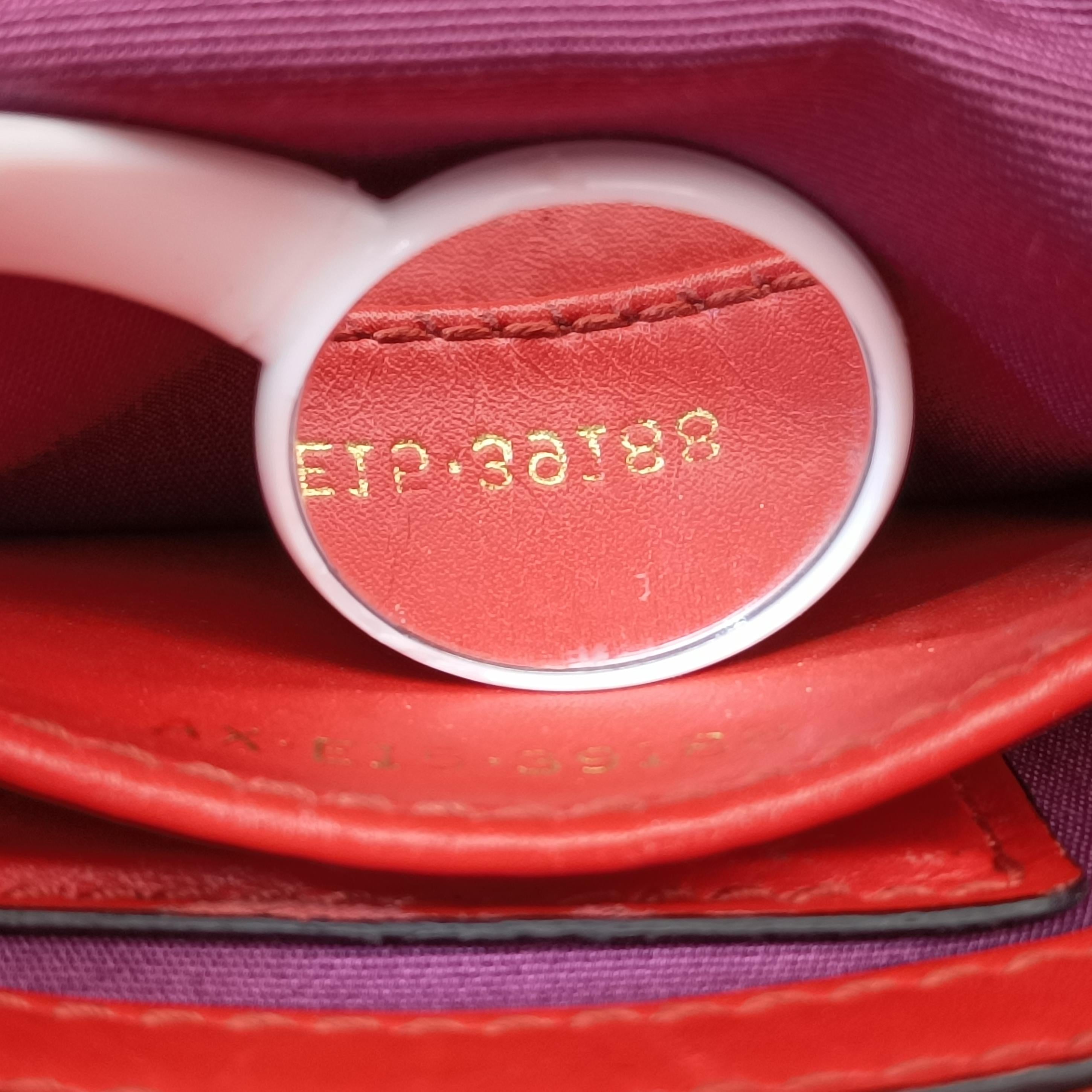 Secondhand Bvlgari Serpenti Forever Red leather  shoulderbag | stylenewstar