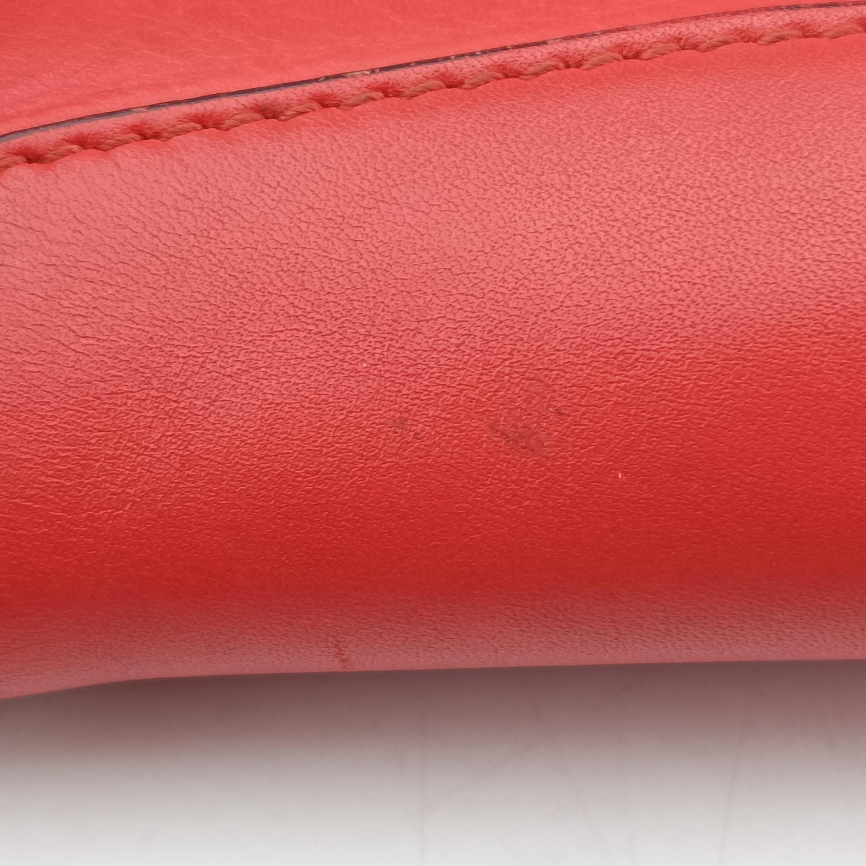 Secondhand Bvlgari Serpenti Forever Red leather  shoulderbag | stylenewstar