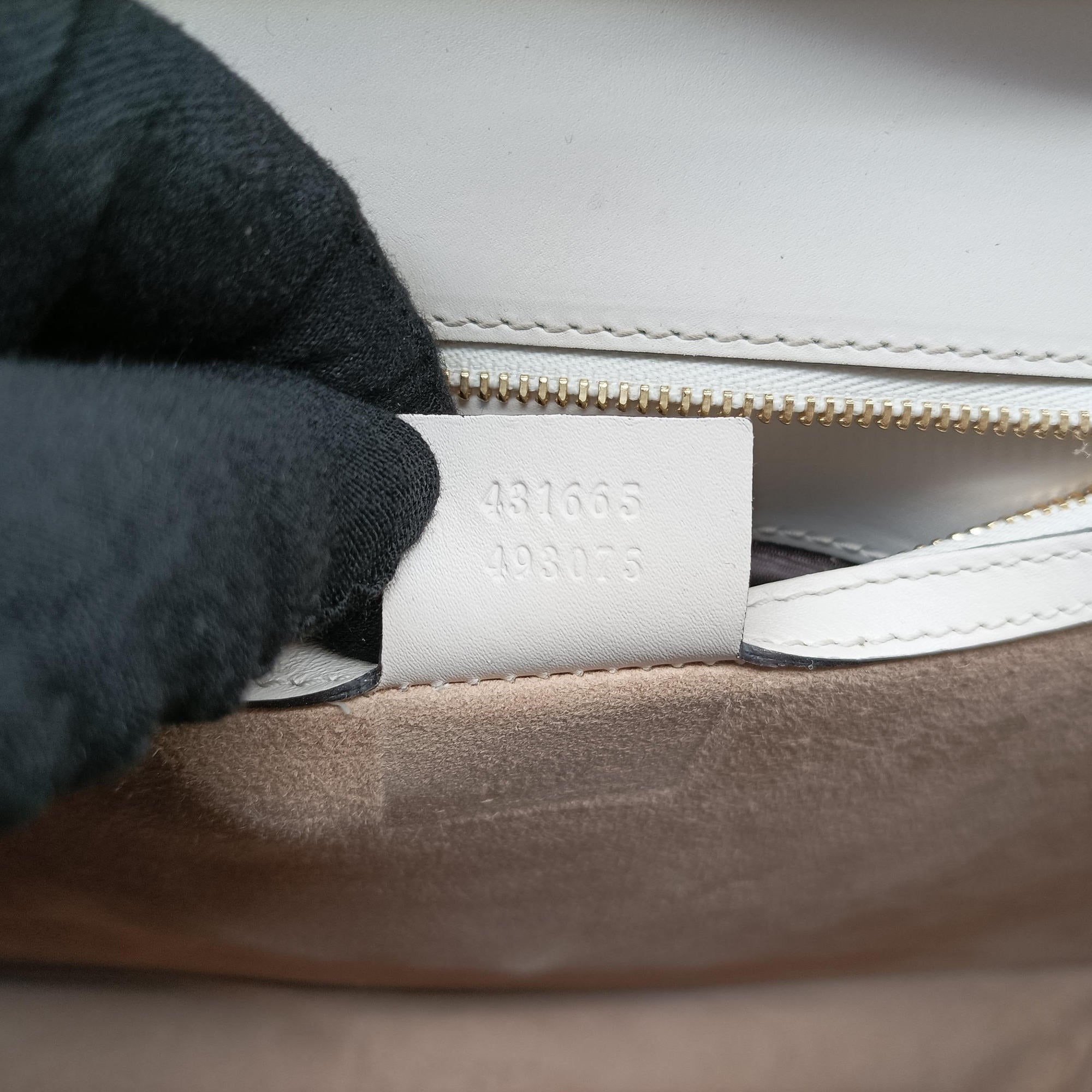 Secondhand Gucci Sylvie White×multicolor Leather 431665 shoulderbag | stylenewstar