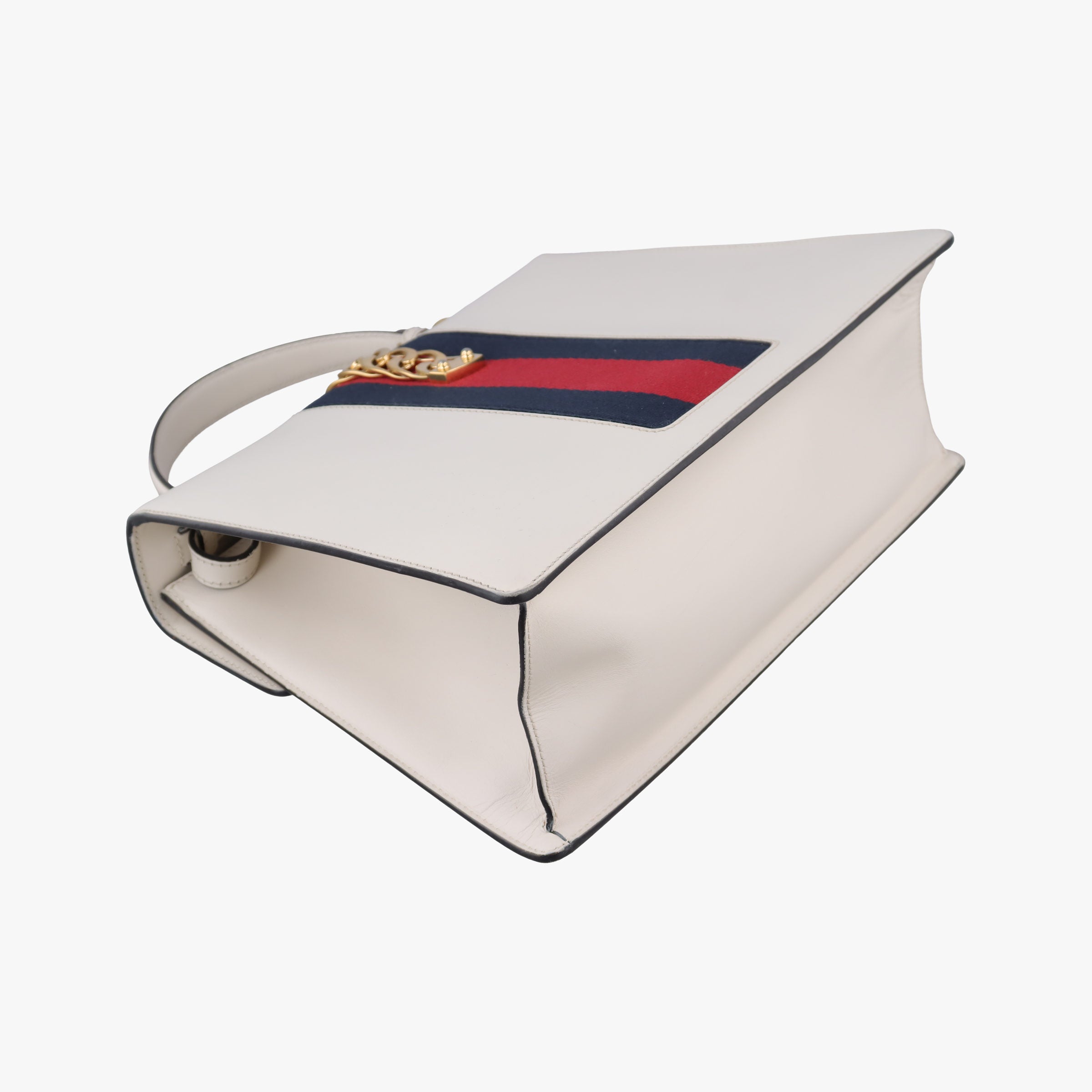Secondhand Gucci Sylvie White×multicolor Leather 431665 shoulderbag | stylenewstar