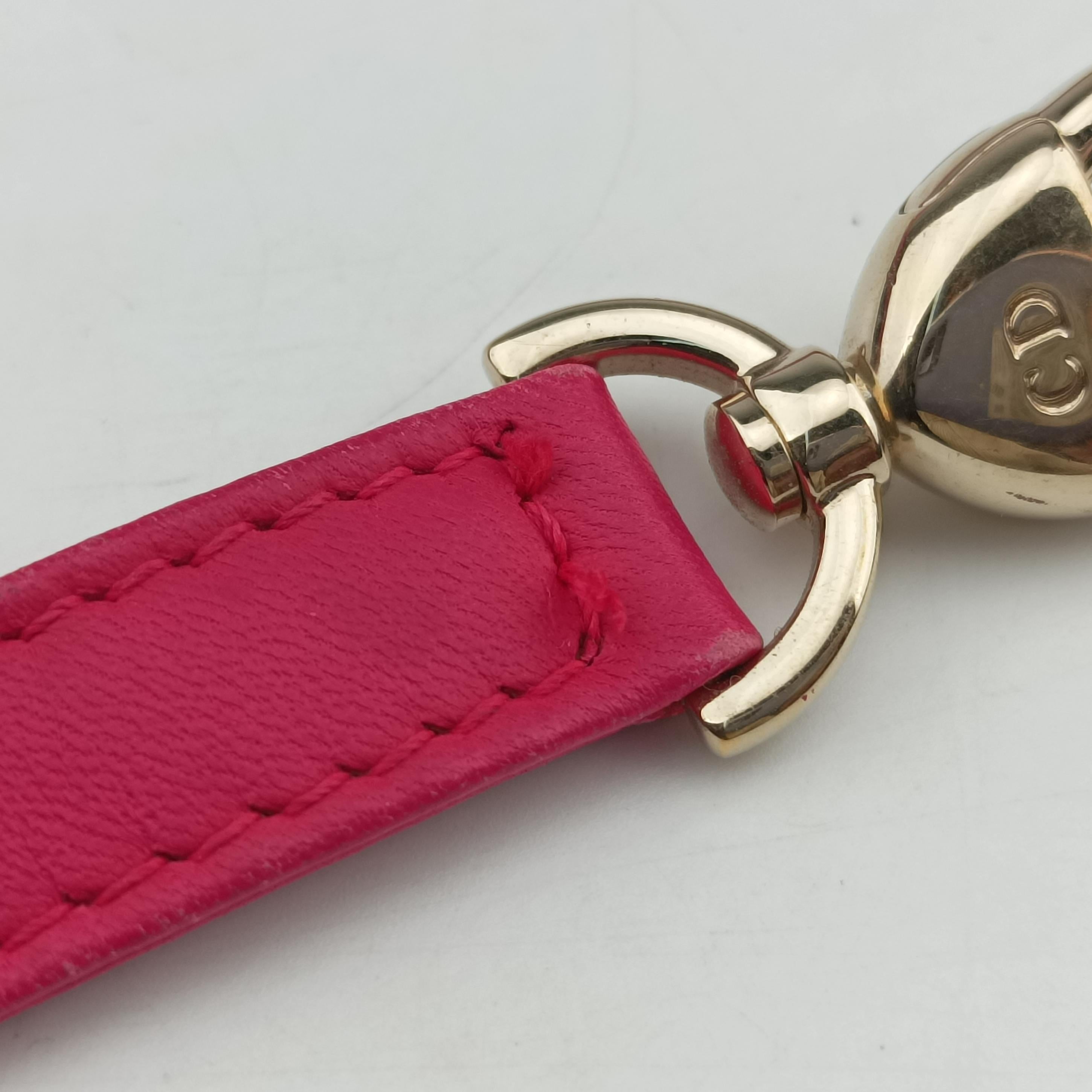Pre-owned Christian Dior Lady Dior Rose lambskin  shoulderbag | stylenewstar