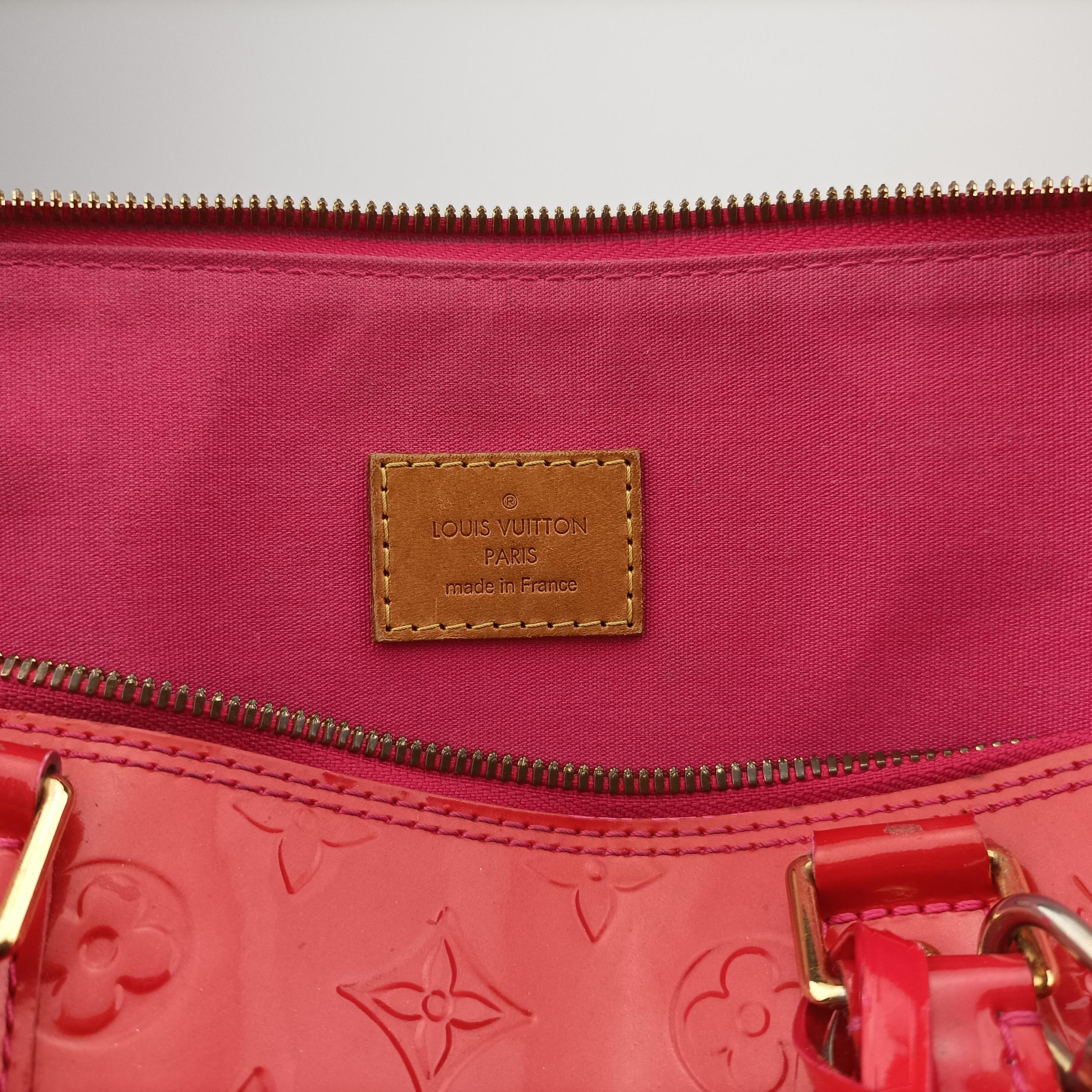 Pre-owned Louis Vuitton Alma GM Rose Pop Vernis M93625 handbag | stylenewstar