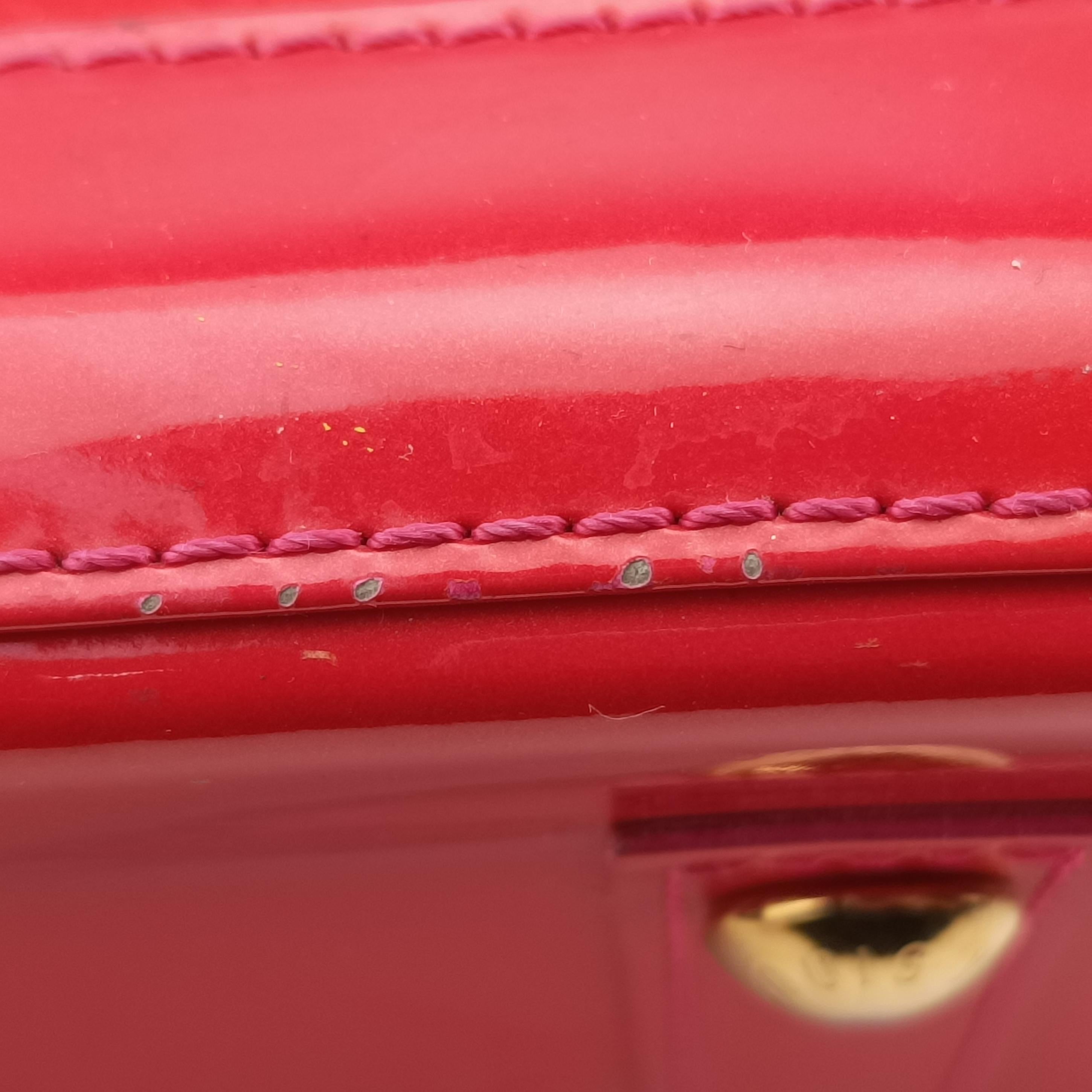 Pre-owned Louis Vuitton Alma GM Rose Pop Vernis M93625 handbag | stylenewstar