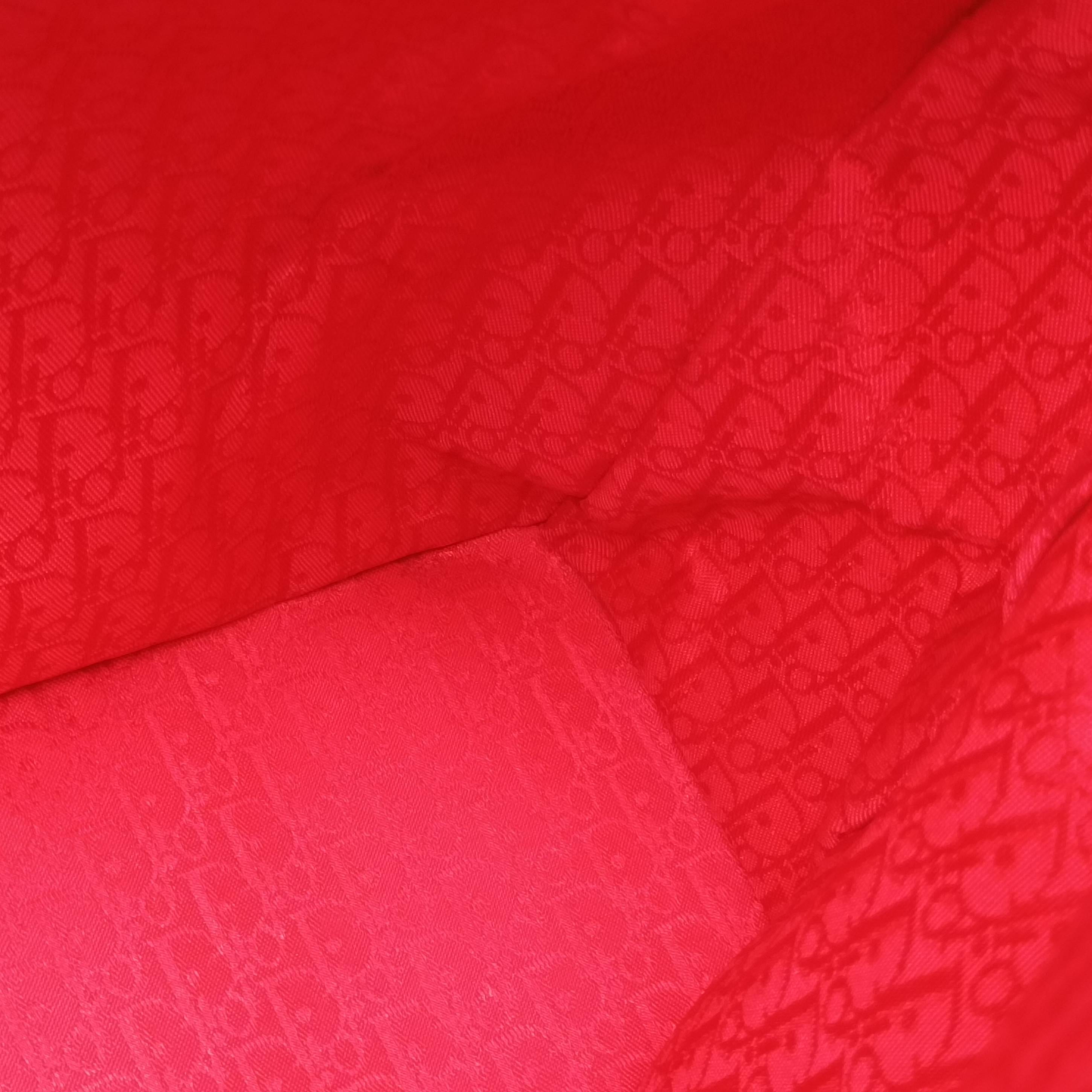 Pre-owned Christian Dior Lady Dior Red lambskin  shoulderbag | stylenewstar