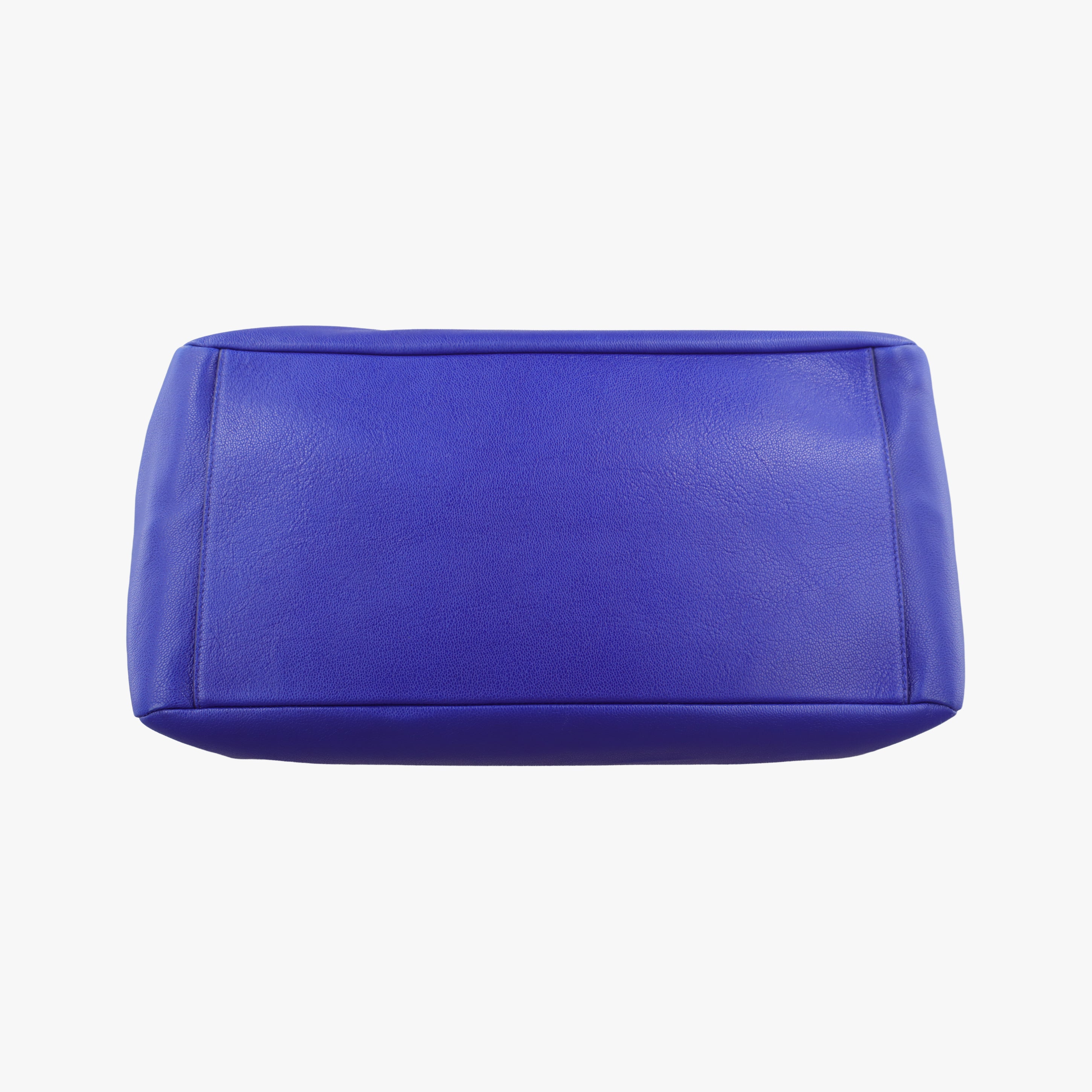 Pre-owned VERSACE La Medusa Blue Leather  shoulderbag | stylenewstar