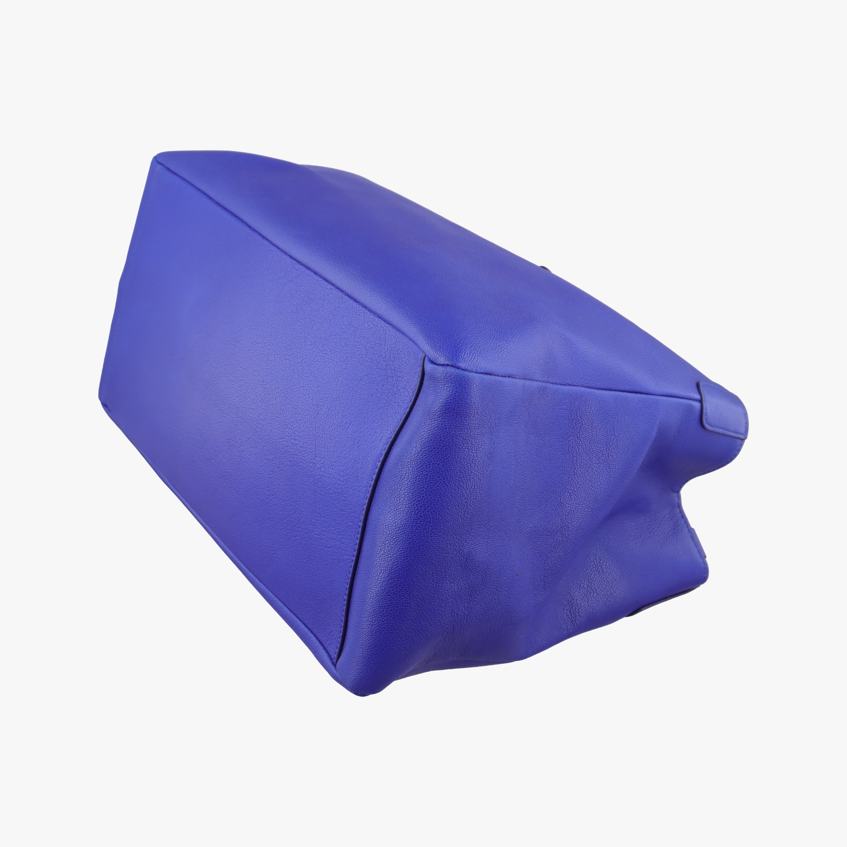 Pre-owned VERSACE La Medusa Blue Leather  shoulderbag | stylenewstar