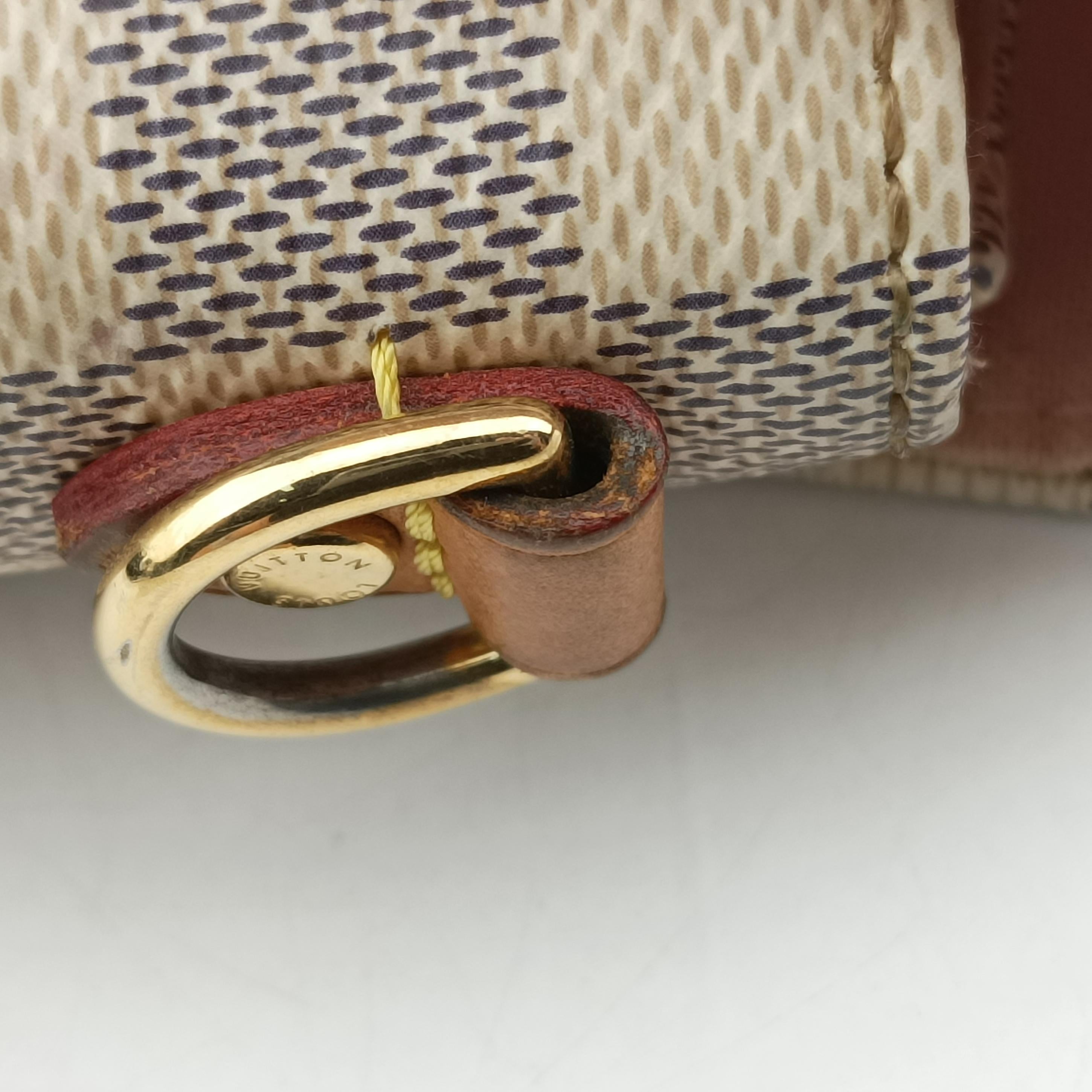 Pre-owned Louis Vuitton CROISETTE Azur Damier Canvas N41581 shoulderbag | stylenewstar