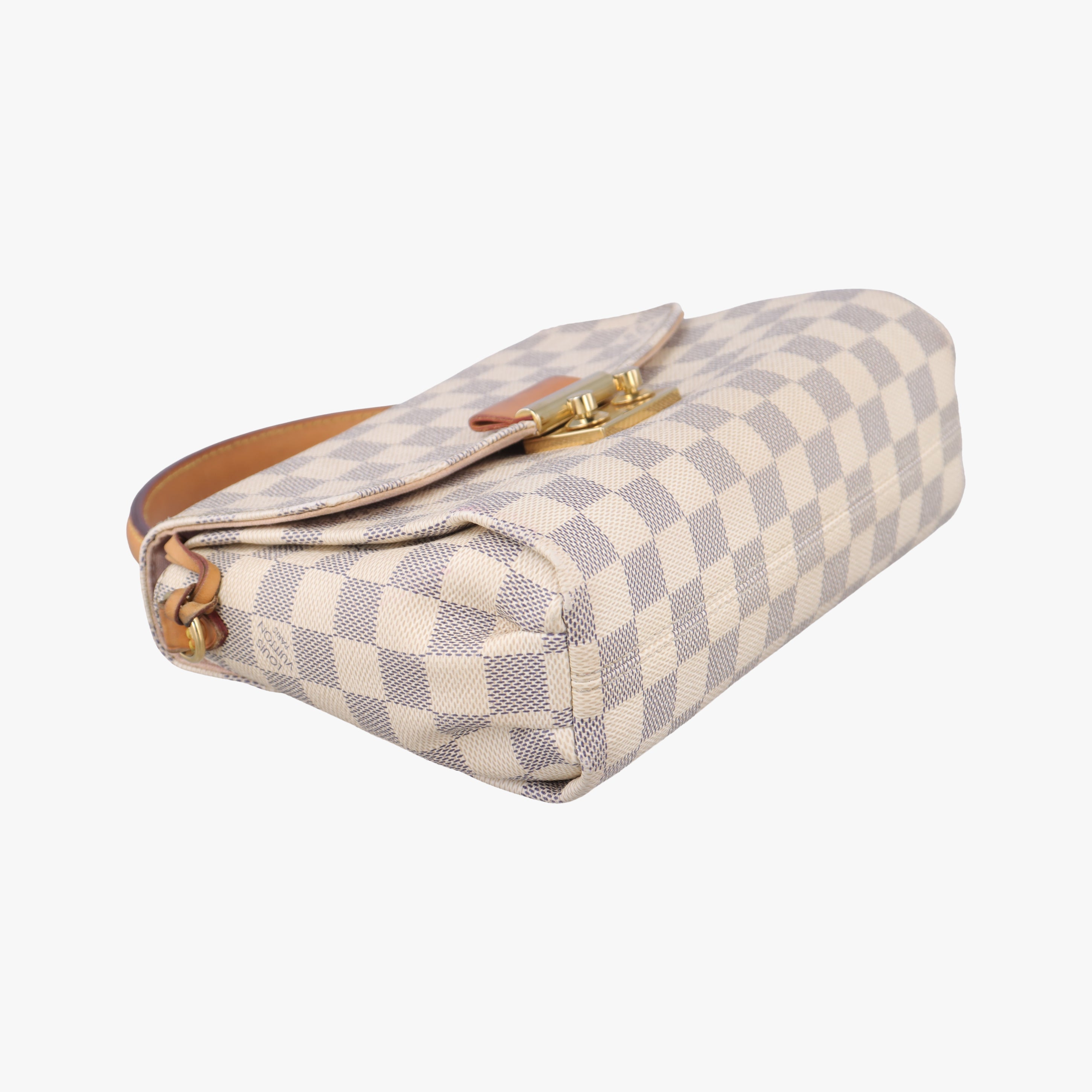 Pre-owned Louis Vuitton CROISETTE Azur Damier Canvas N41581 shoulderbag | stylenewstar