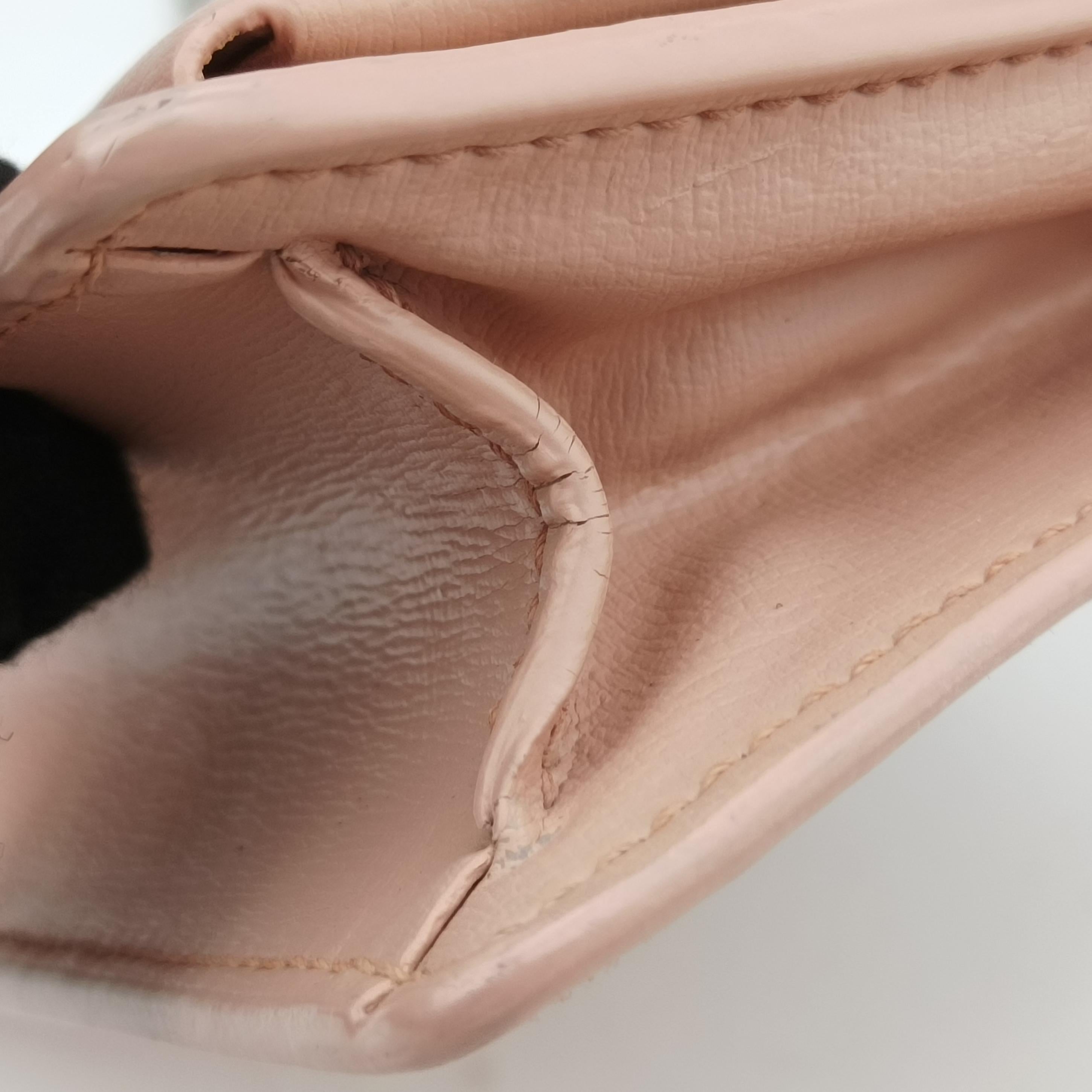 Pre-owned Yves Saint Laurent SUNSET Pink Leather 452157 shoulderbag | stylenewstar