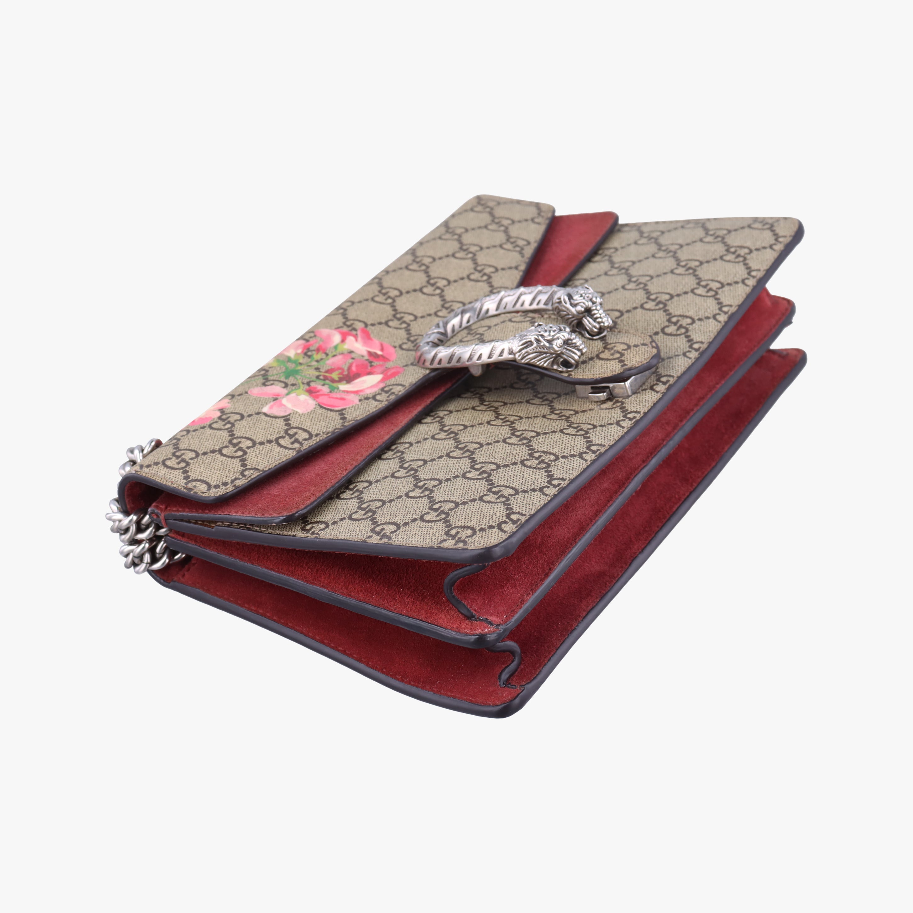Pre-owned Gucci Dionysus beige×red×Multicolour PVC coated canvas 400249 shoulderbag | stylenewstar