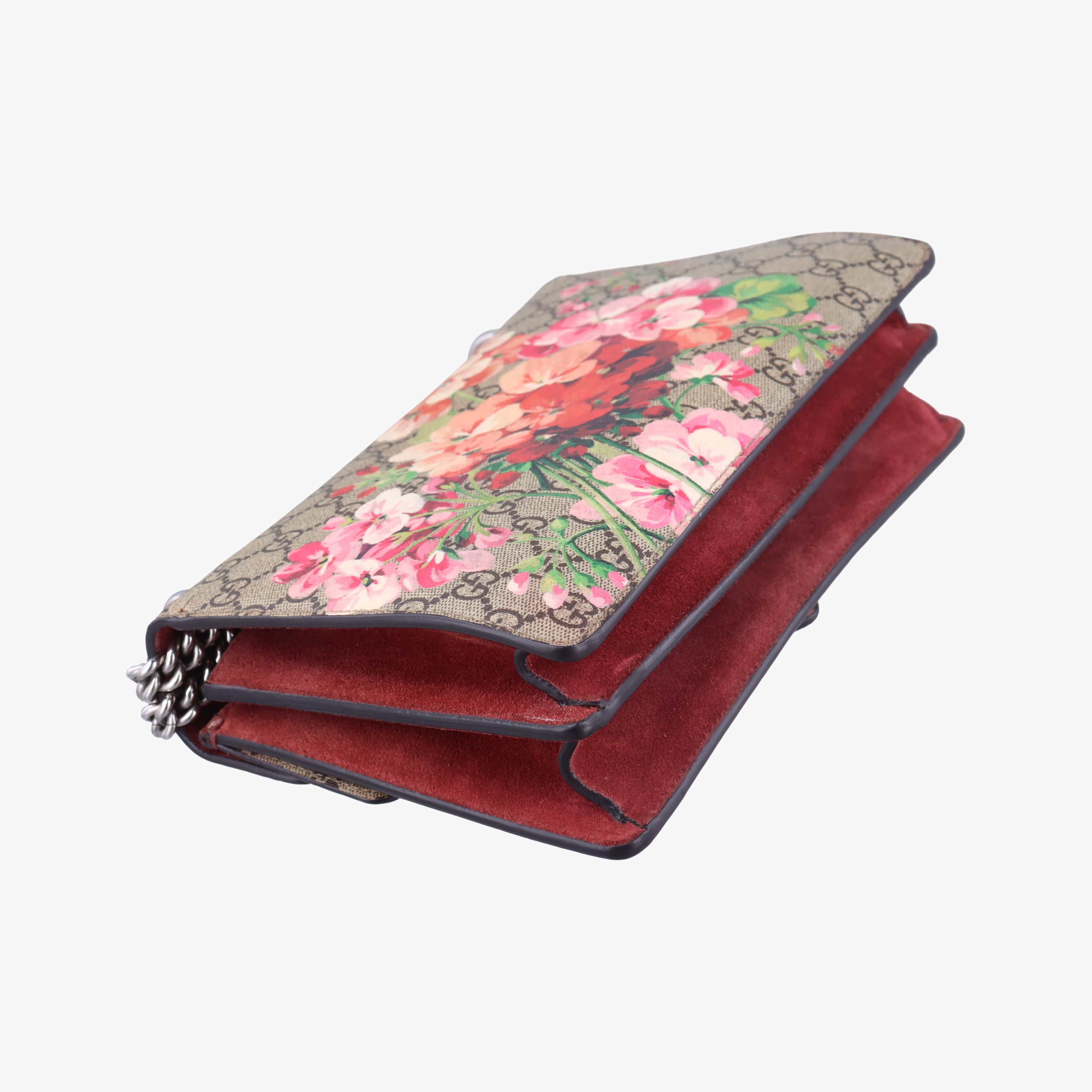 Pre-owned Gucci Dionysus beige×red×Multicolour PVC coated canvas 400249 shoulderbag | stylenewstar