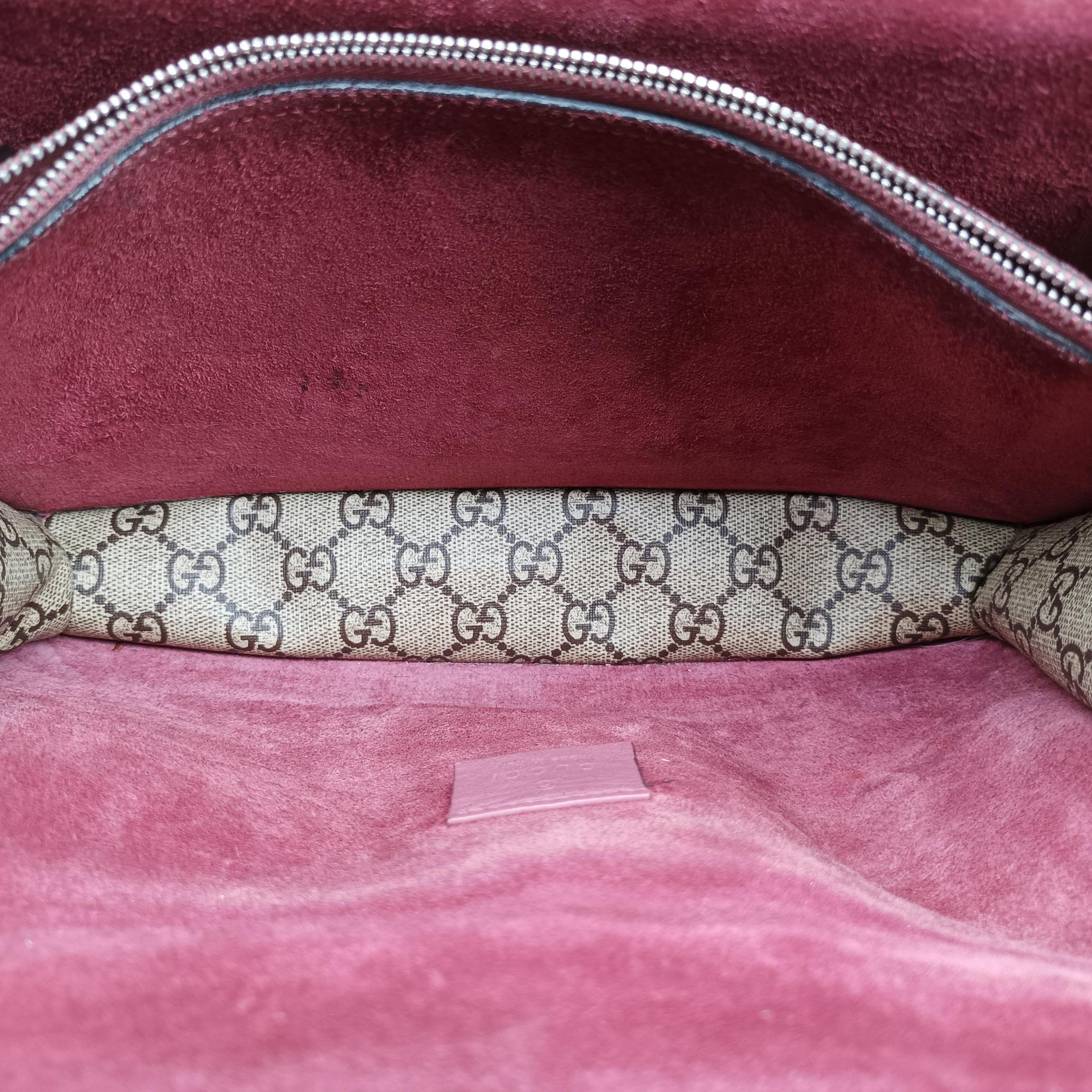 Pre-owned Gucci Dionysus beige×red×Multicolour PVC coated canvas 400249 shoulderbag | stylenewstar