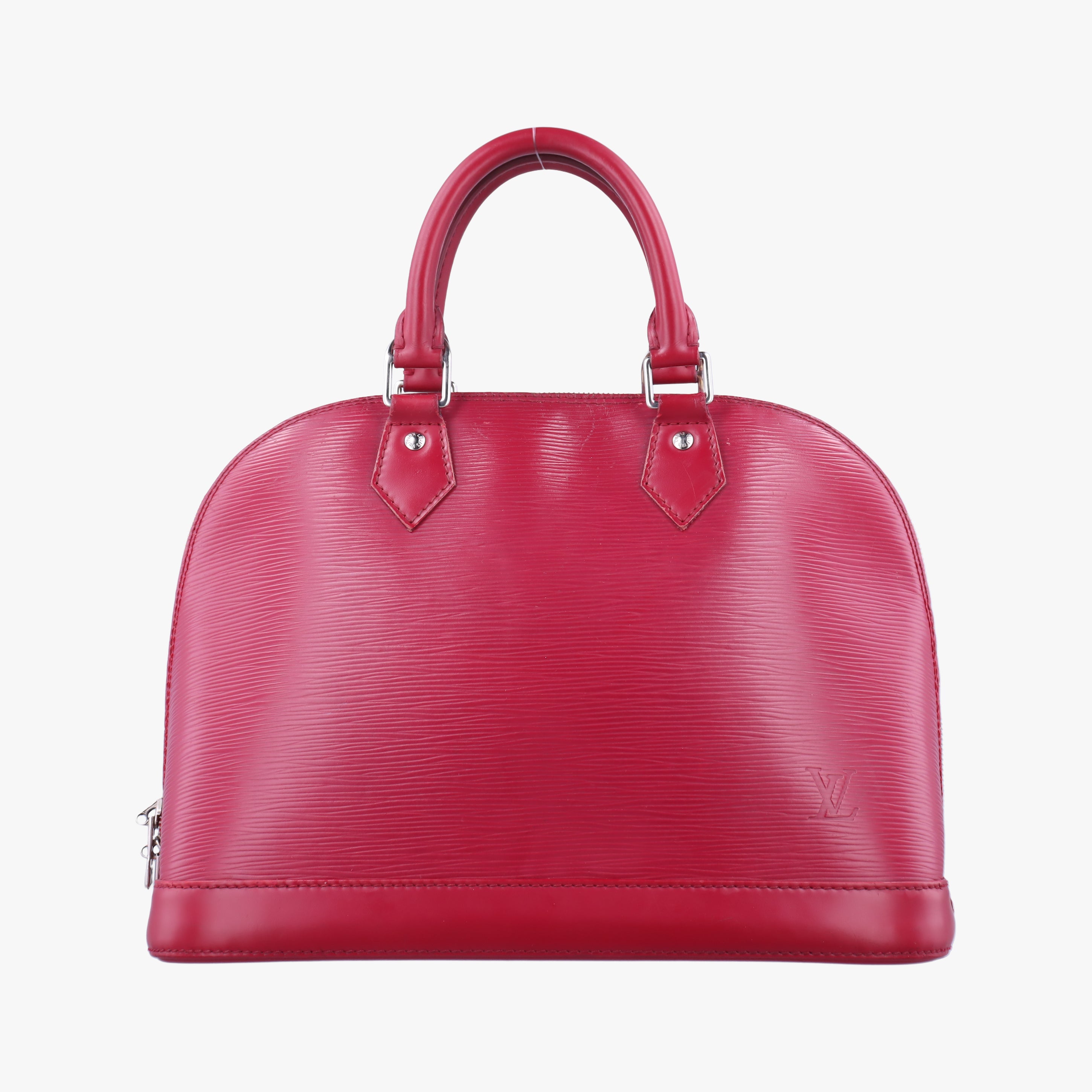 Pre-owned Louis Vuitton ALMA PM CARMIN Epi M4058E handbag | stylenewstar