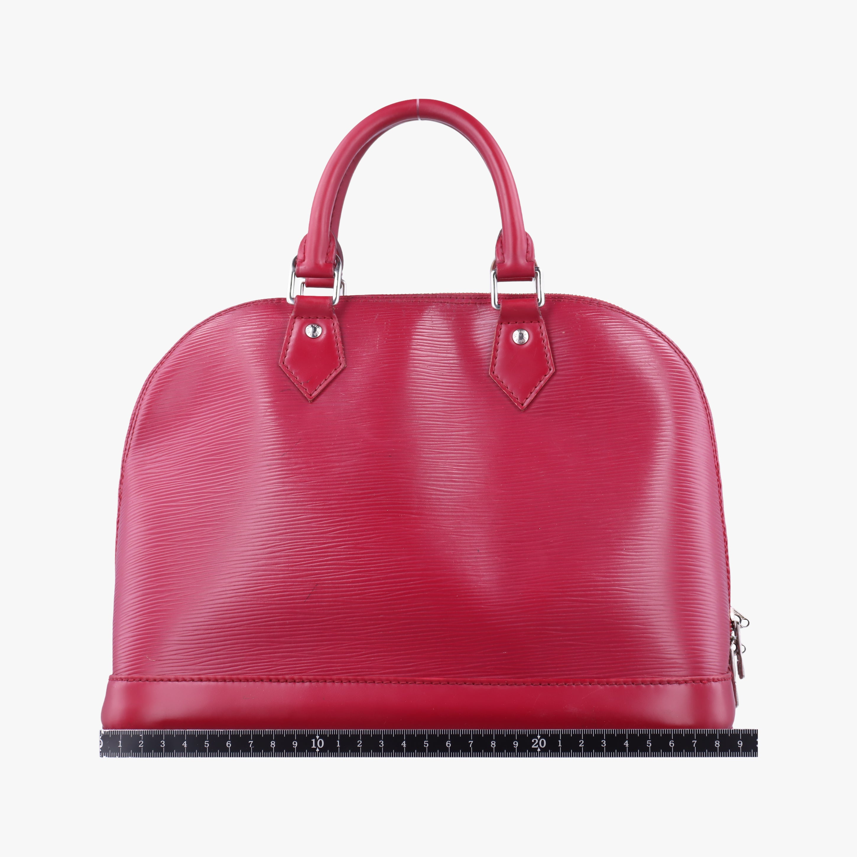 Pre-owned Louis Vuitton ALMA PM CARMIN Epi M4058E handbag | stylenewstar