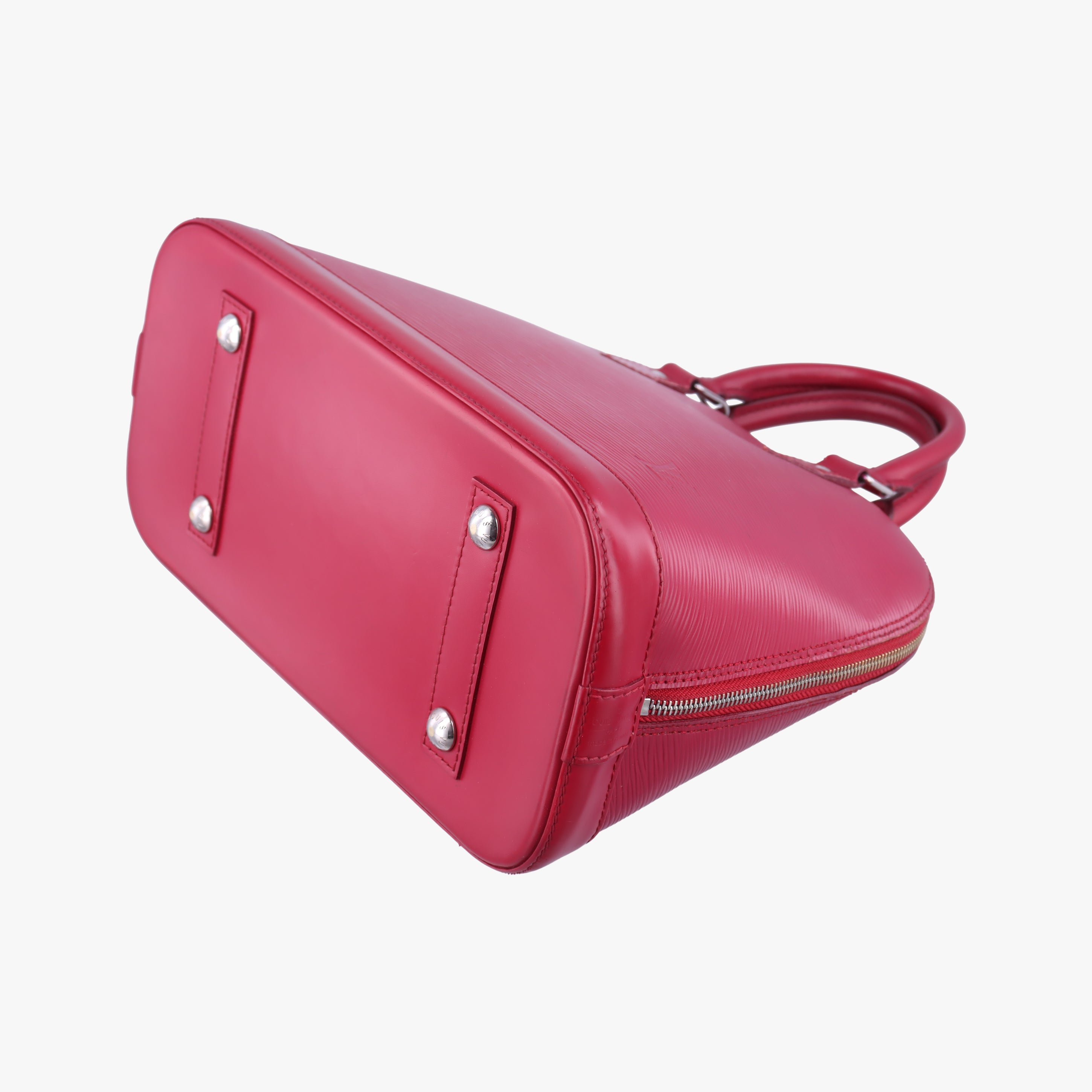 Pre-owned Louis Vuitton ALMA PM CARMIN Epi M4058E handbag | stylenewstar