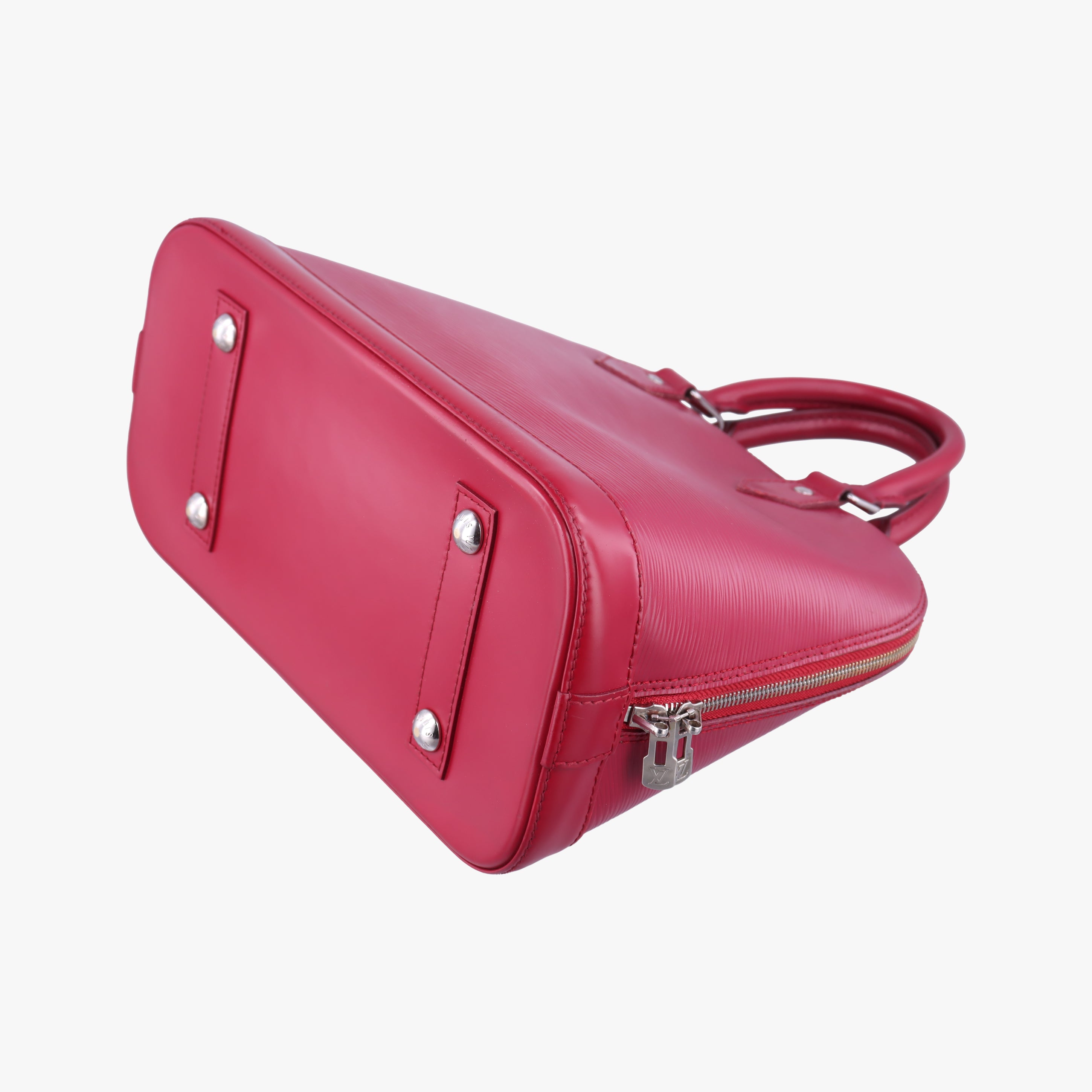 Pre-owned Louis Vuitton ALMA PM CARMIN Epi M4058E handbag | stylenewstar