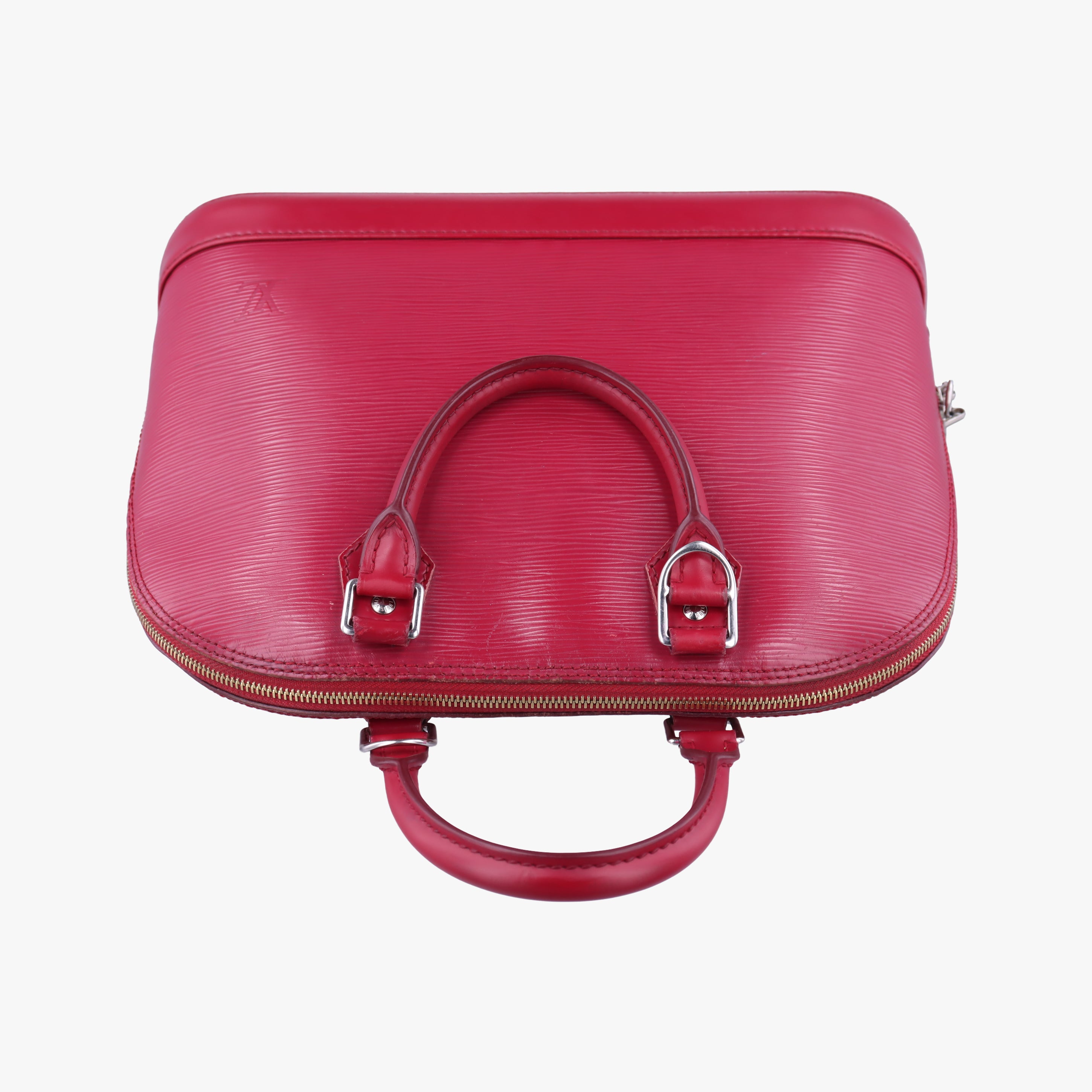Pre-owned Louis Vuitton ALMA PM CARMIN Epi M4058E handbag | stylenewstar